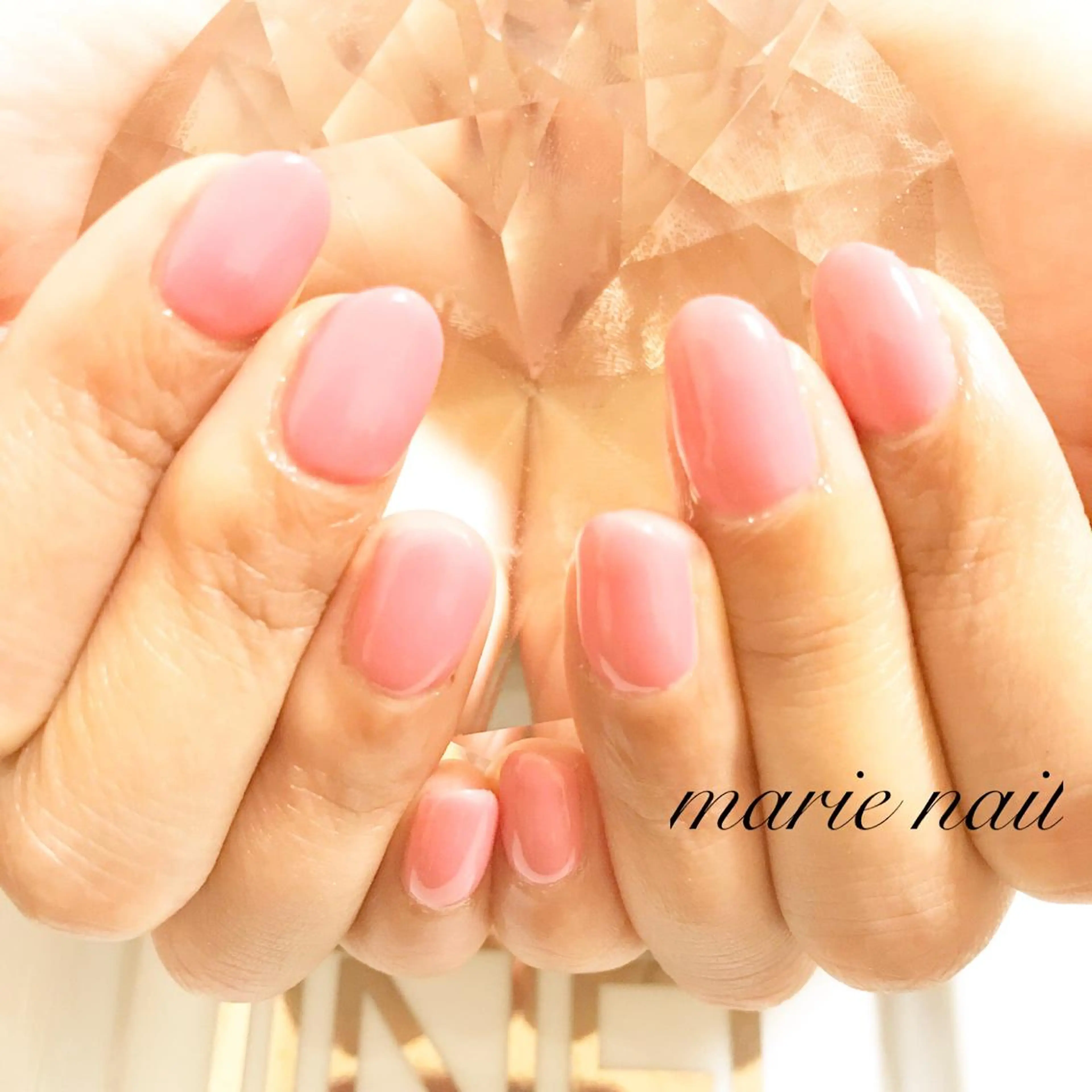ネイル ワンカラーネイル marie nailのネイルデザイン