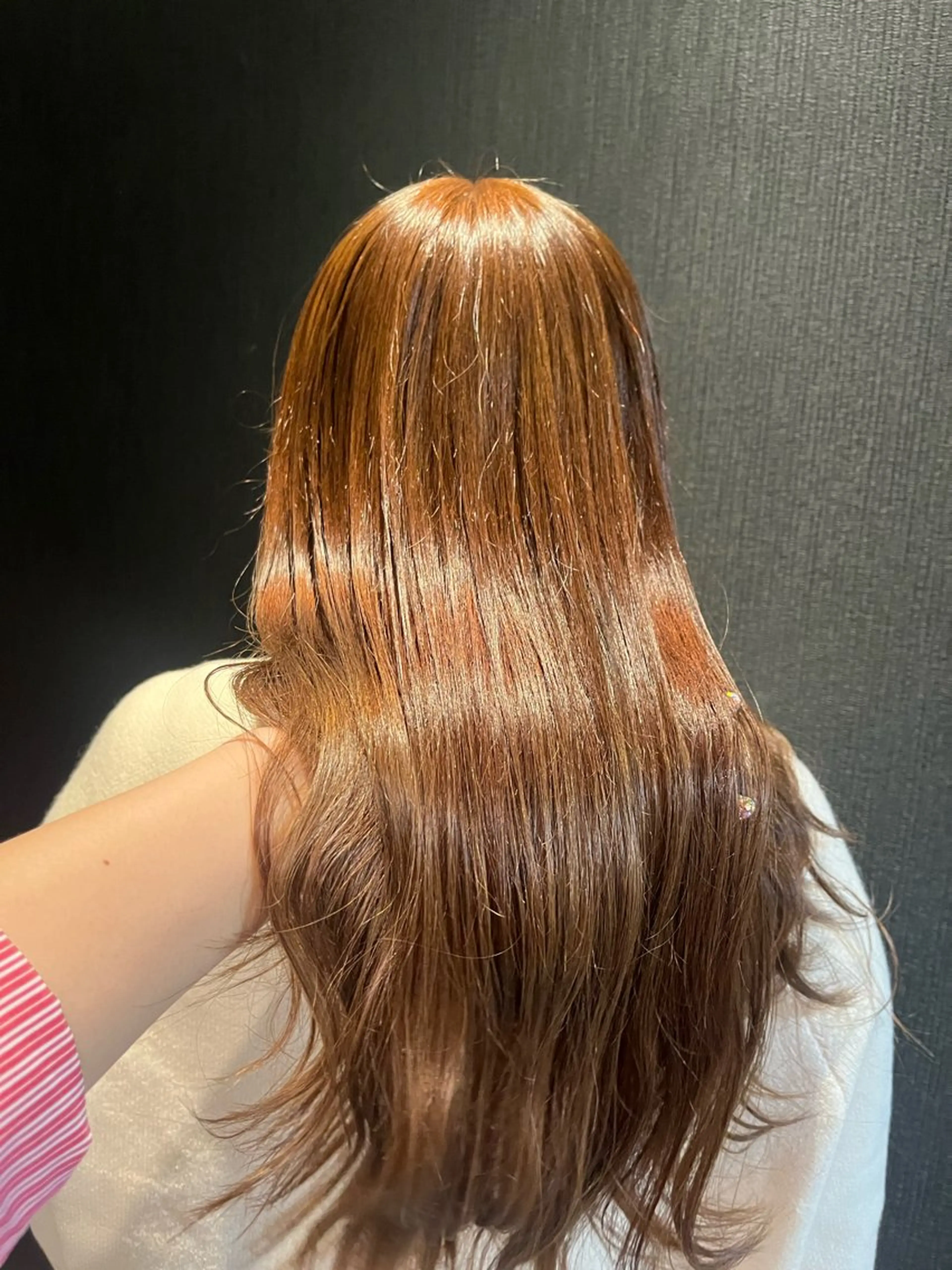 カラー ヘアカラー 生活に馴染む デザイン/鏡ゆうかのヘアスタイル