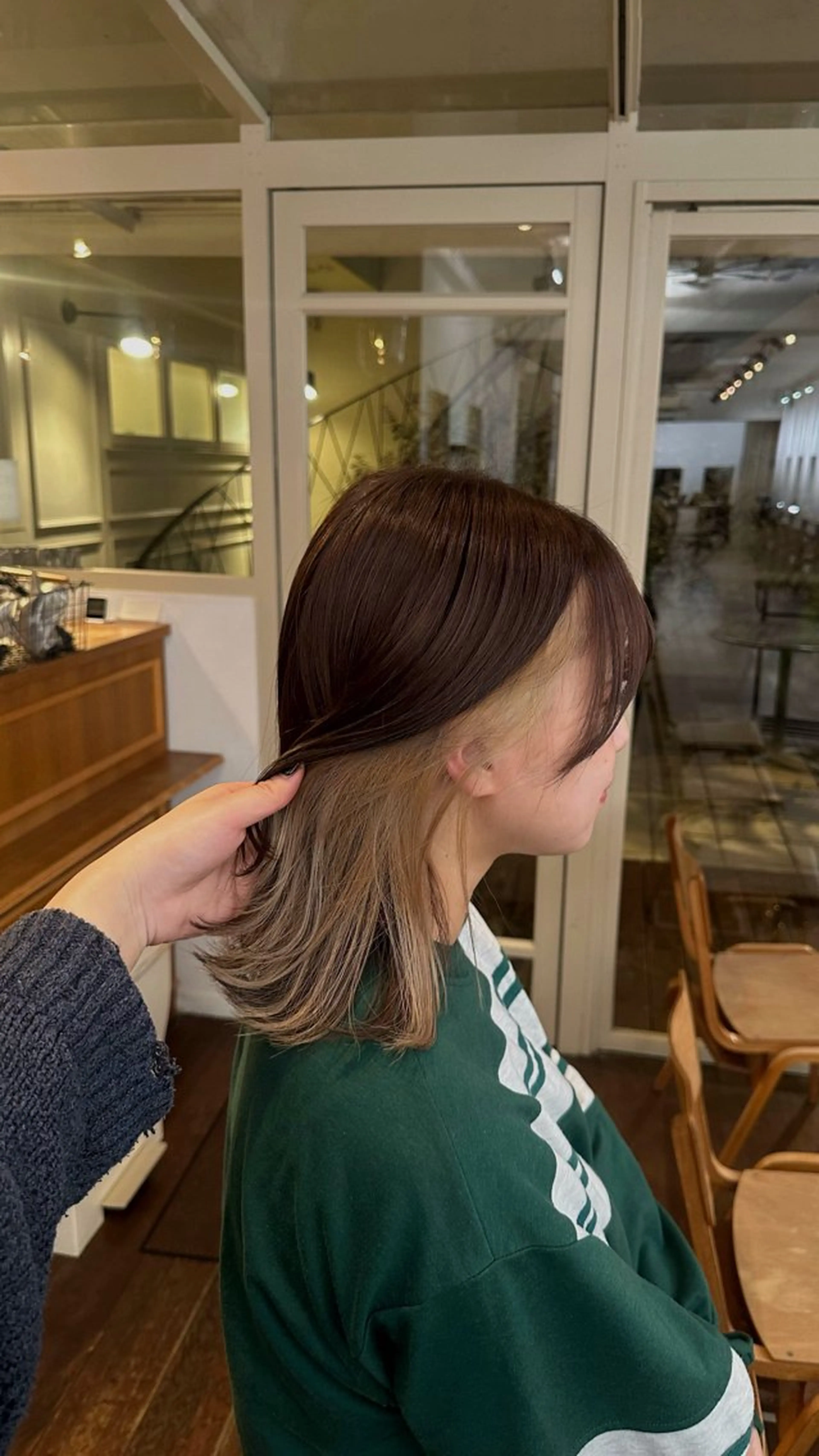 カラー イヤリングカラー MAKE'Ｓ所属・misaki morimoto🌱のヘアスタイル