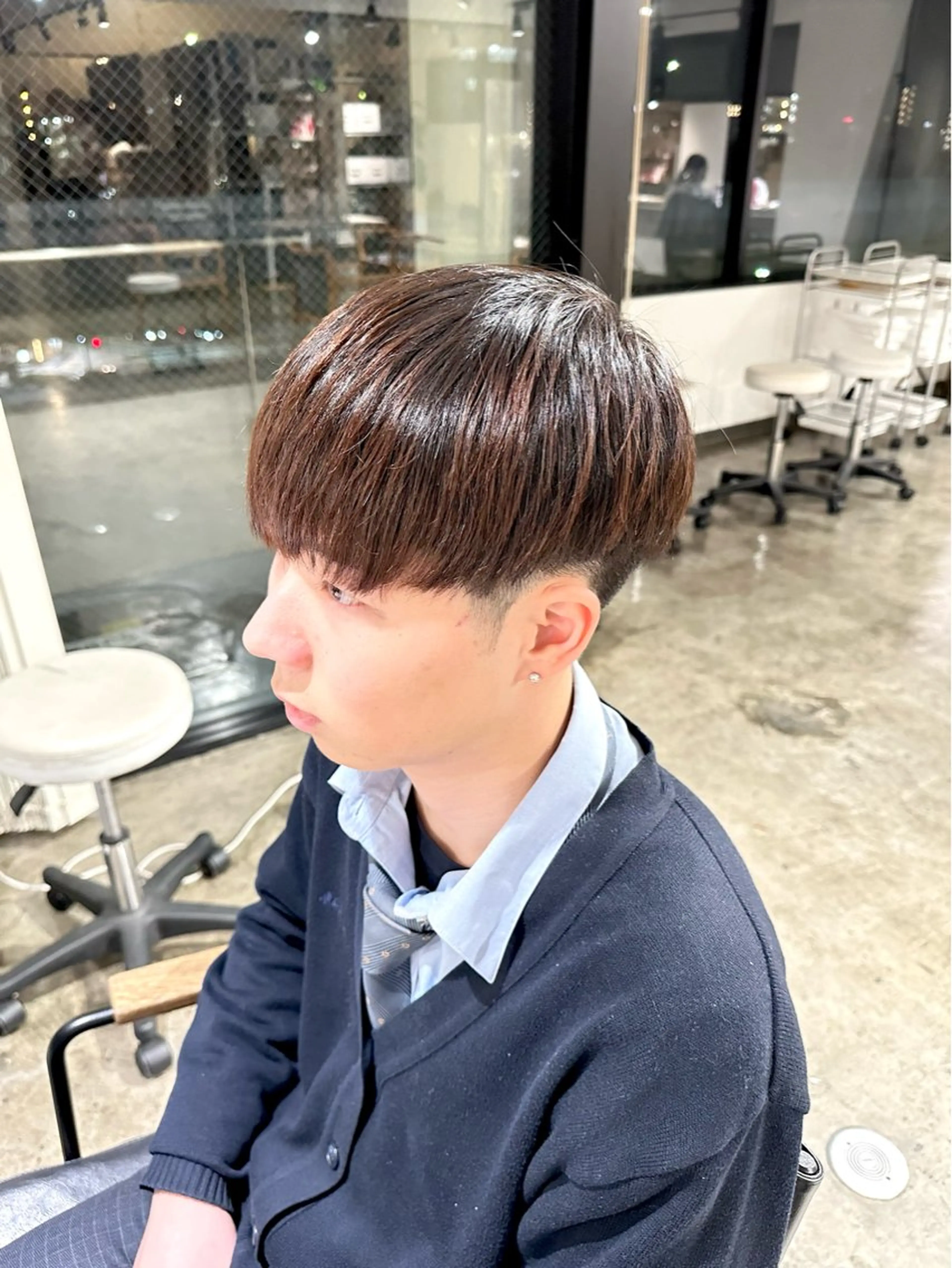 メンズ マッシュ メンズパーマ カット 骨格補正施術/メンズ 専門美容師/YUYAのヘアスタイル