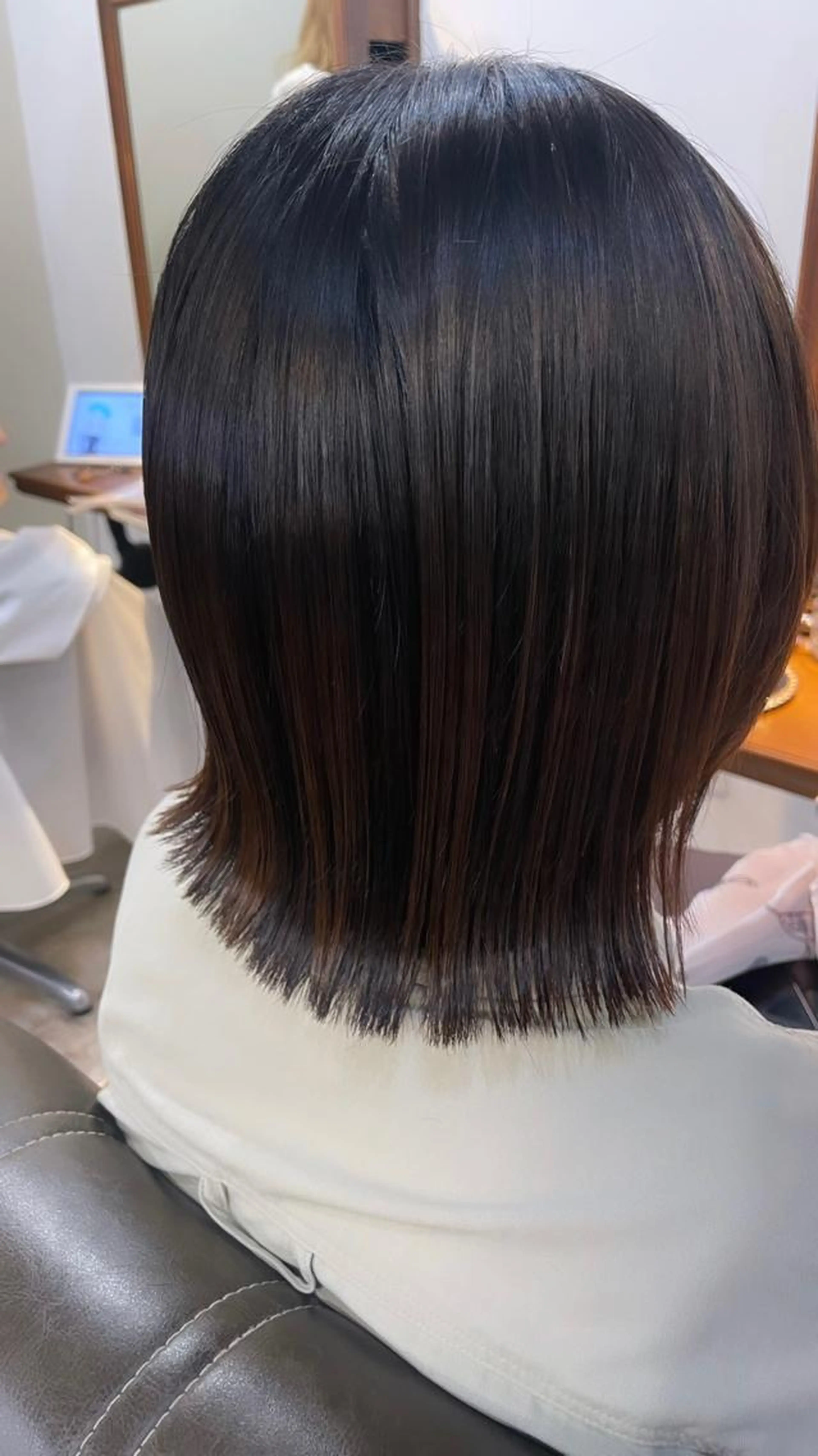 【低ダメージで柔らか🌿‬】カット+縮毛矯正の写真