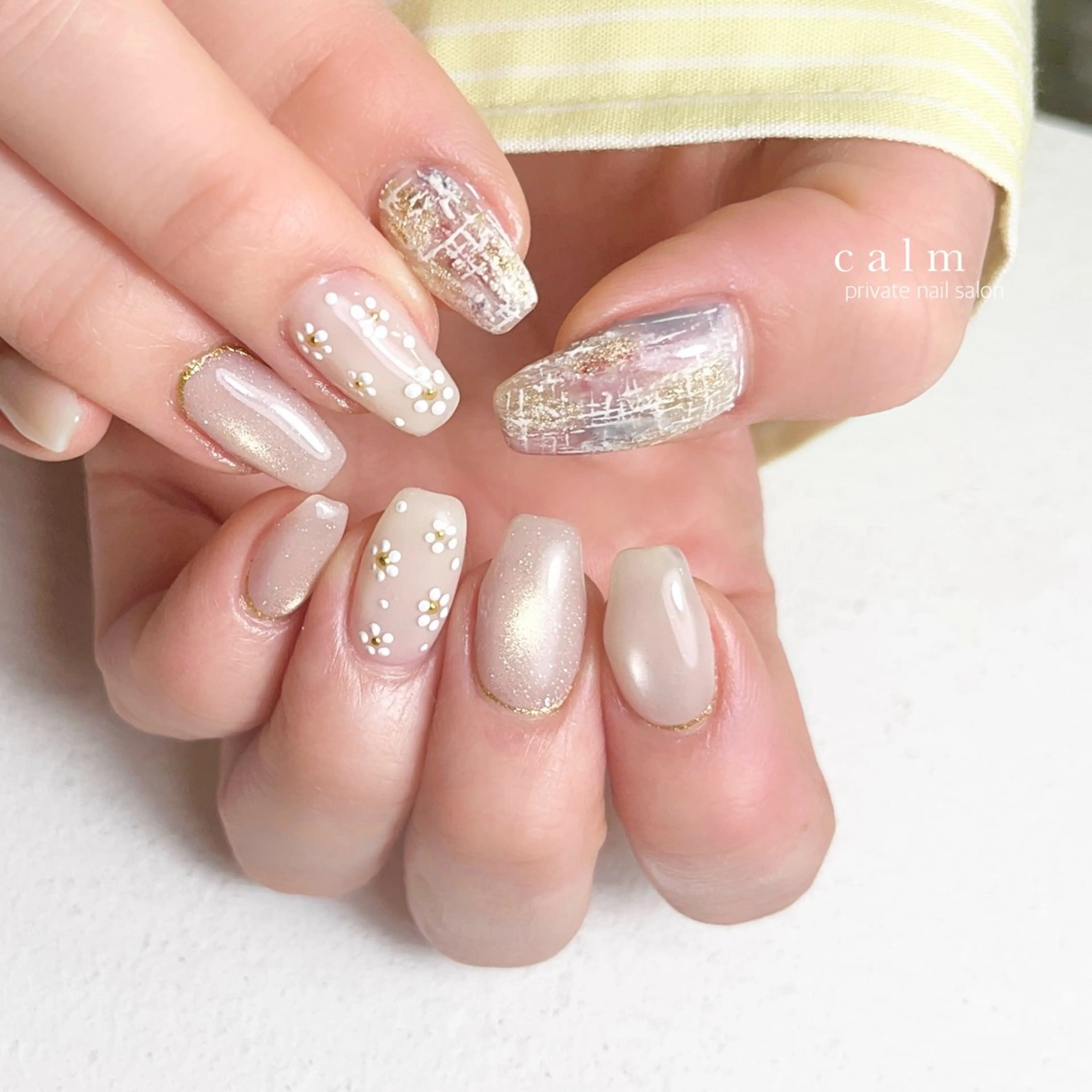 ネイル ハンドネイル calm 〔ｶｰﾑ〕のネイルデザイン