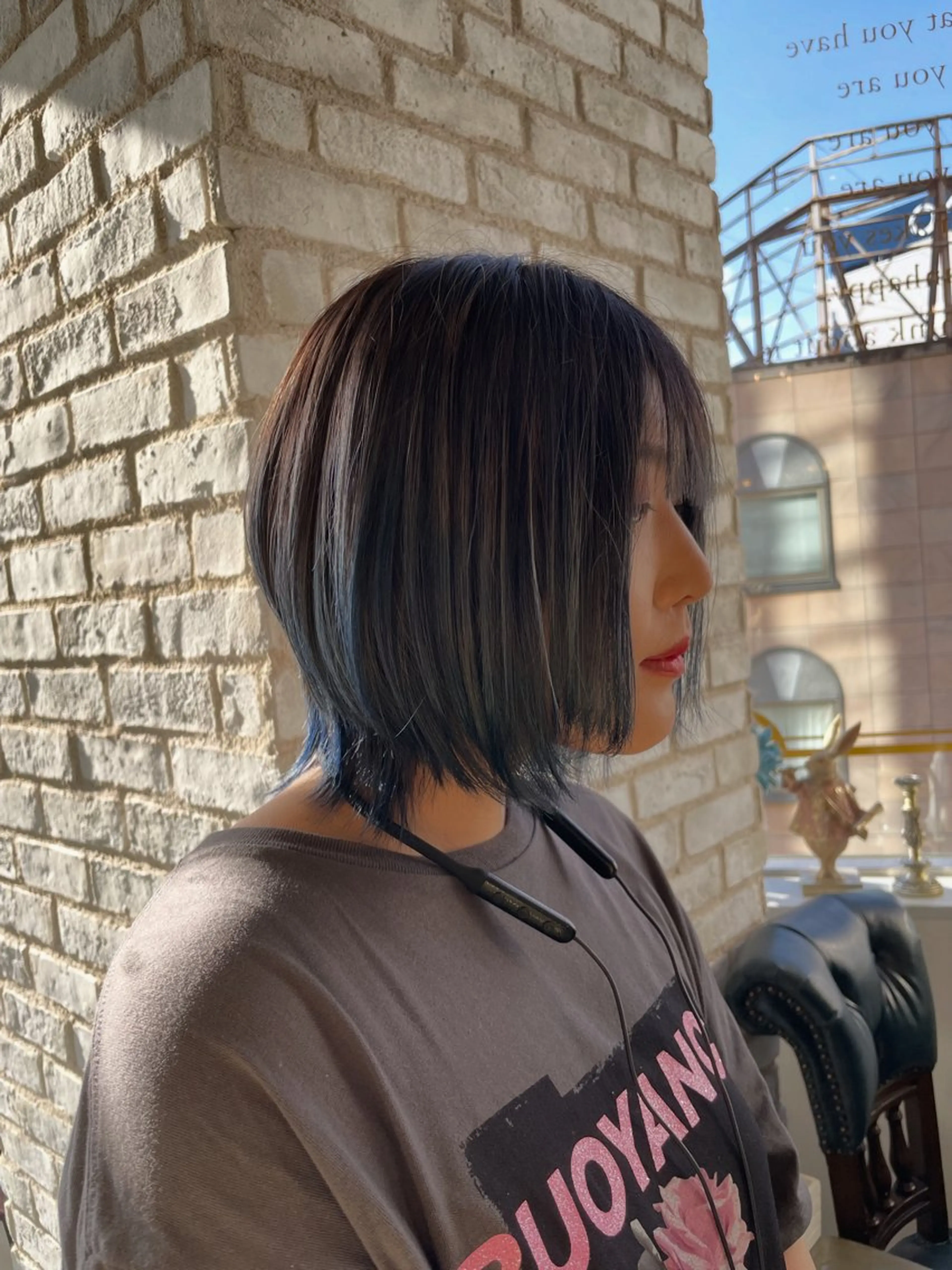 【ファイバープレックス】ブリーチ込みデザインカラーの写真