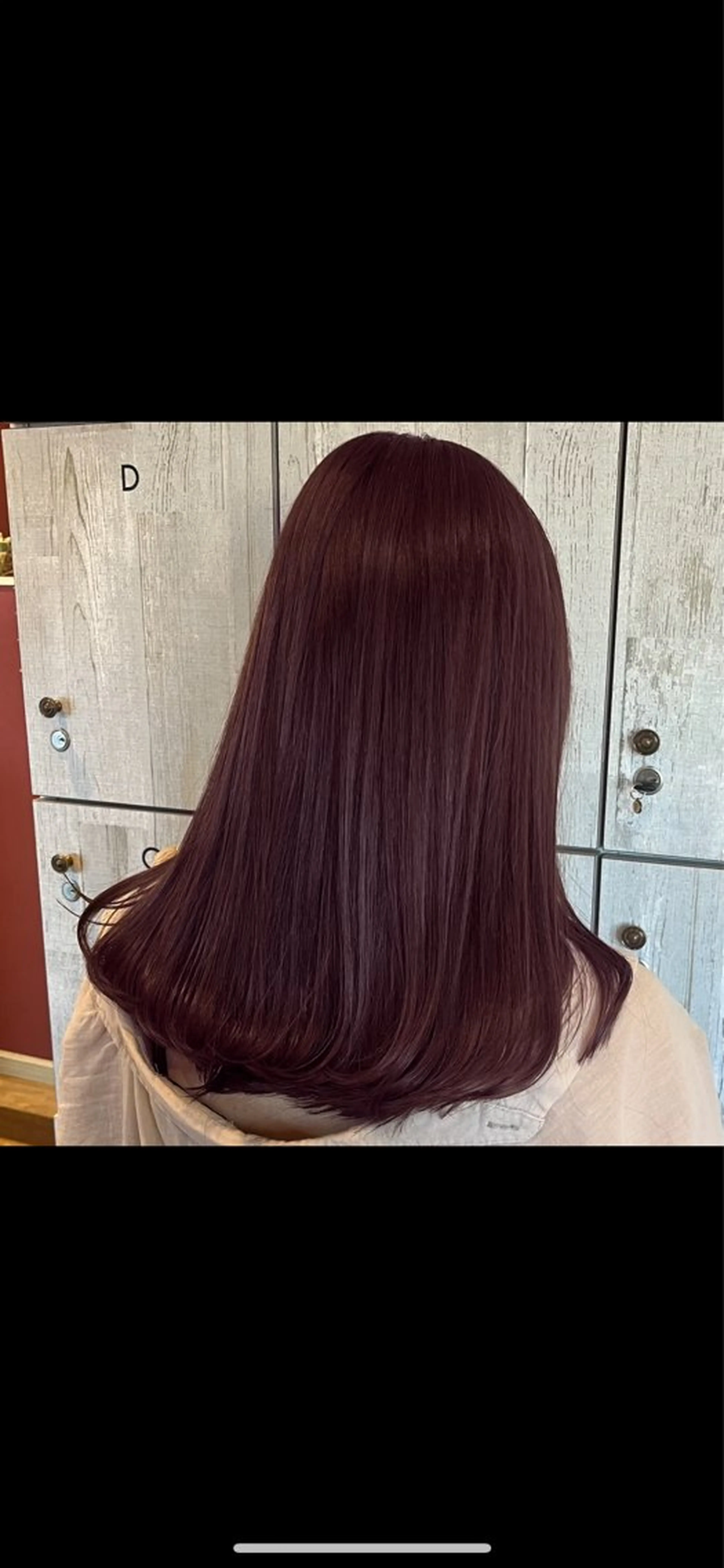 セミロング カラー カット トリートメント カラー/韓国レイヤー /ブリーチ/hinaのヘアスタイル