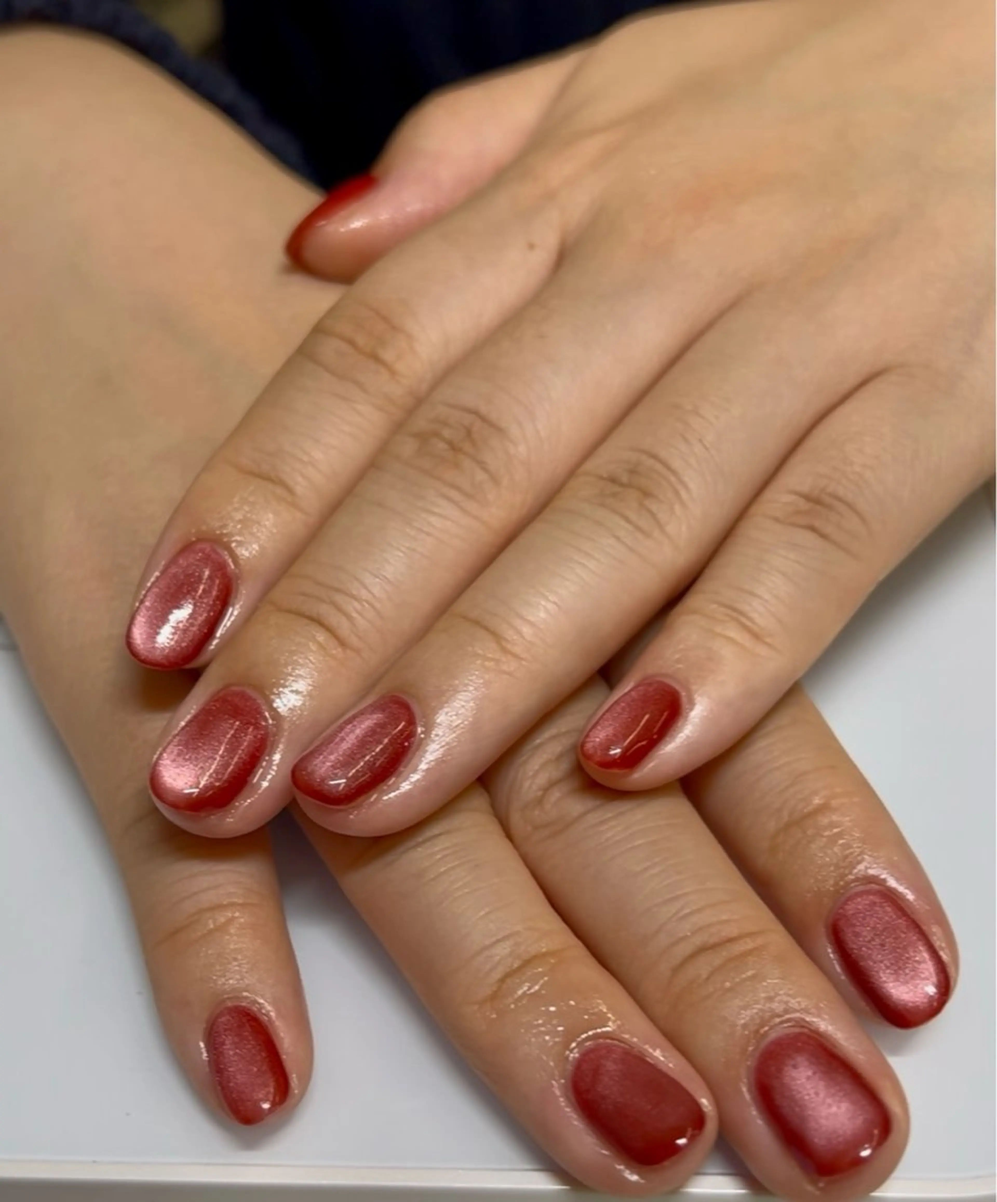 ネイル マグネットネイル AIushe平井店 ななみのネイルデザイン