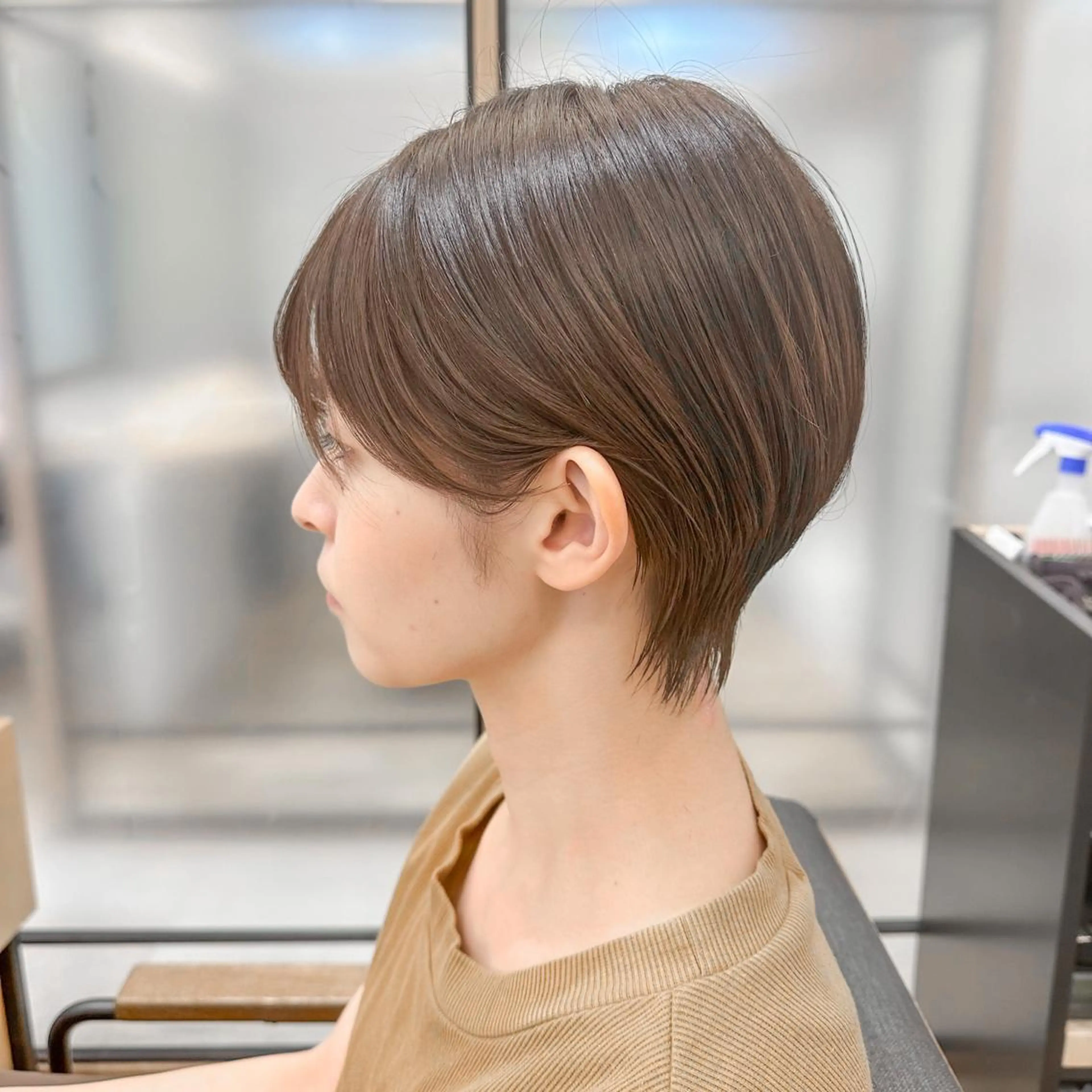 ショート カット ヘアカラー トリートメント シノハラ ガクト ショート/白髪ぼかしのヘアスタイル