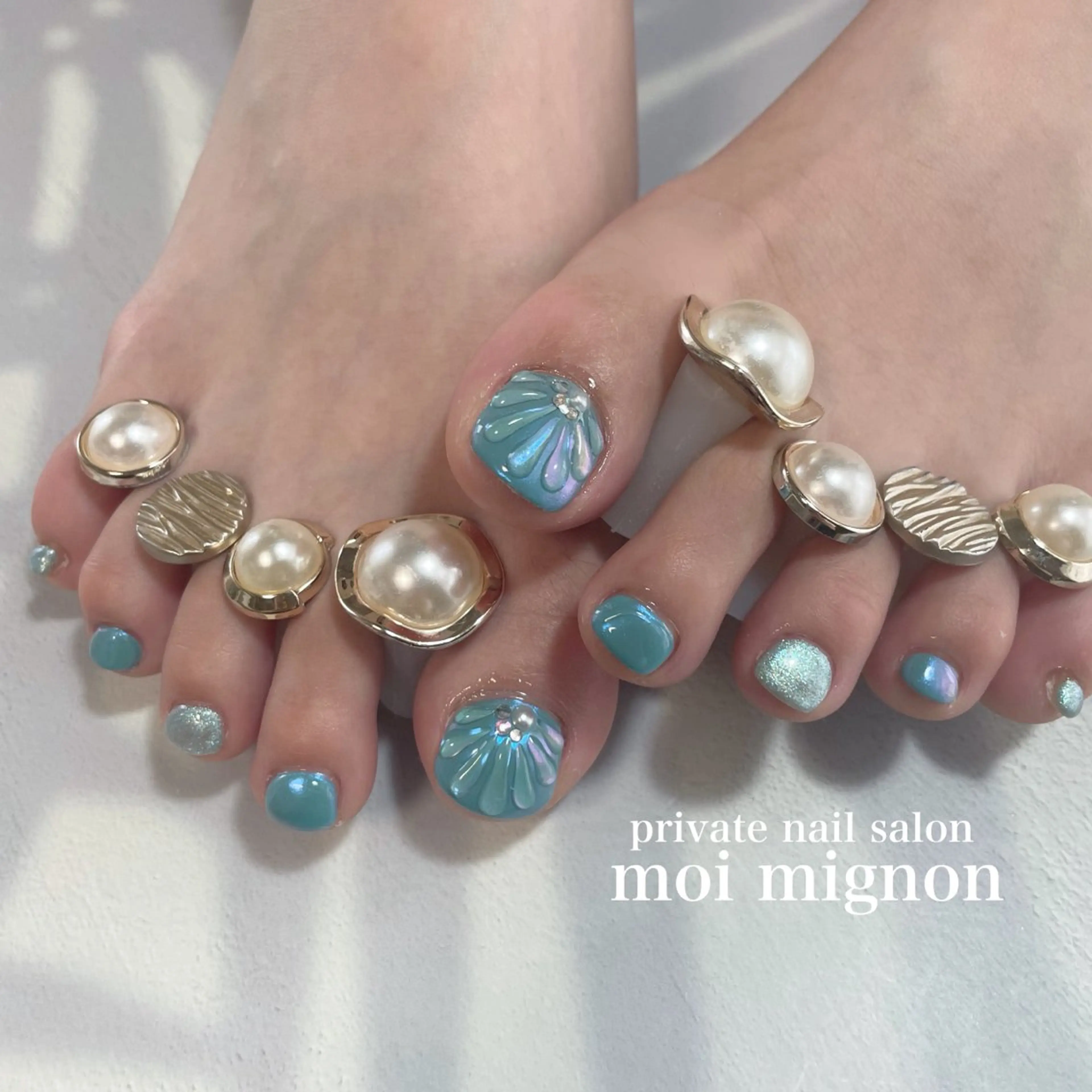 ネイル フットネイル nailist Aki♡のネイルデザイン