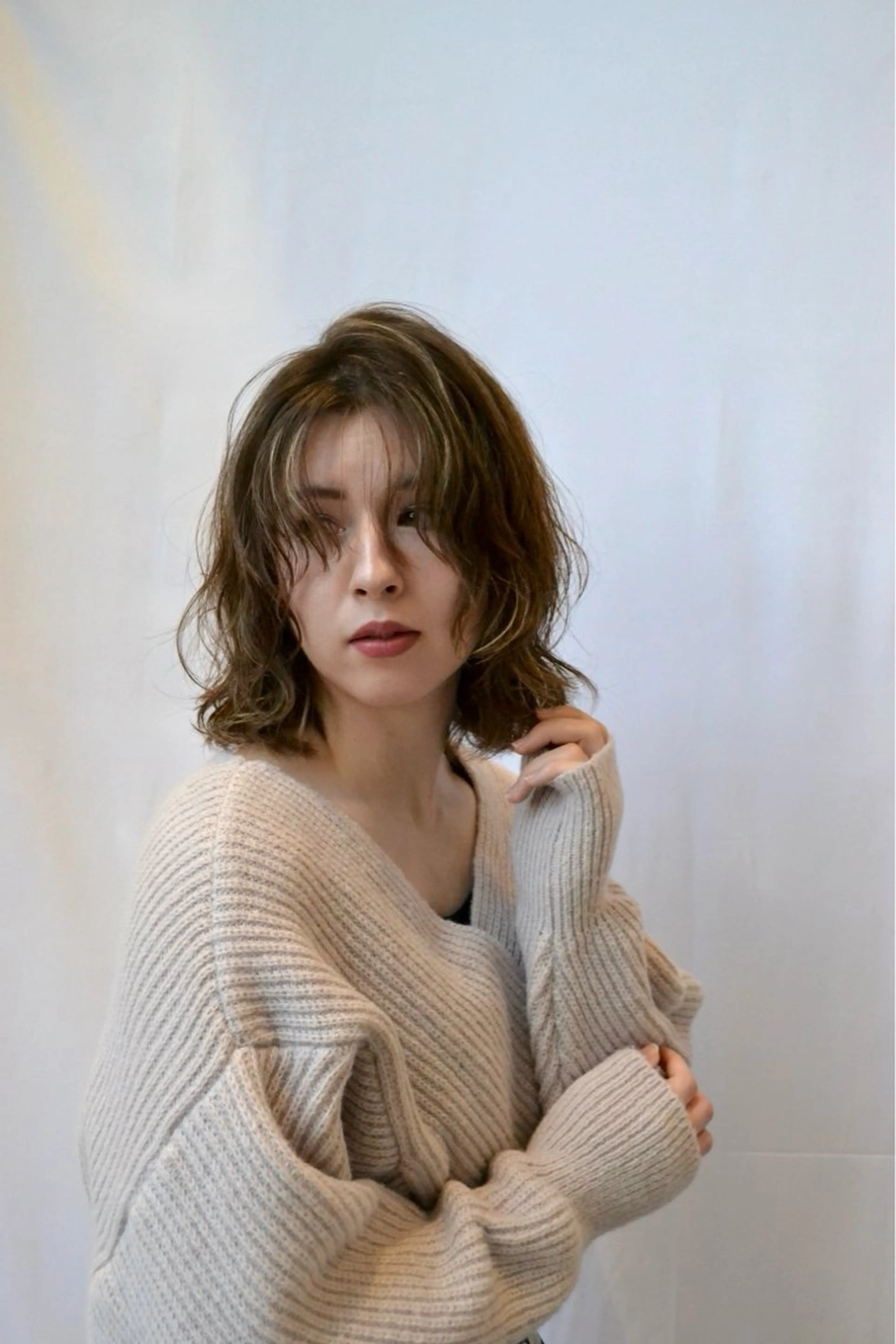 ショート ショートヘア カット ヘアカラー クロスパーマ/うる艶 カラー/Kurumiのヘアスタイル