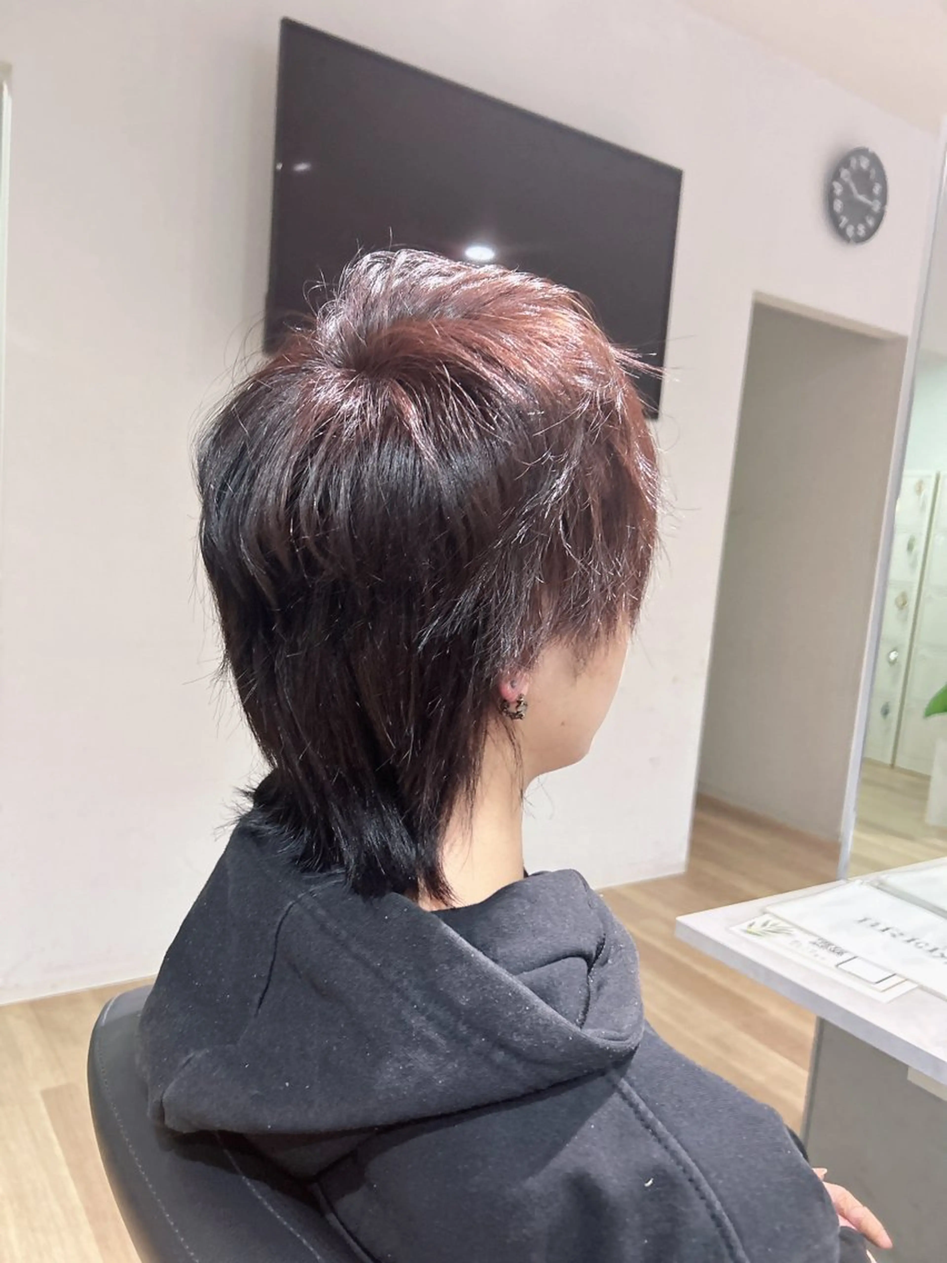 カラー メンズ GLanz 朱蒙のヘアスタイル