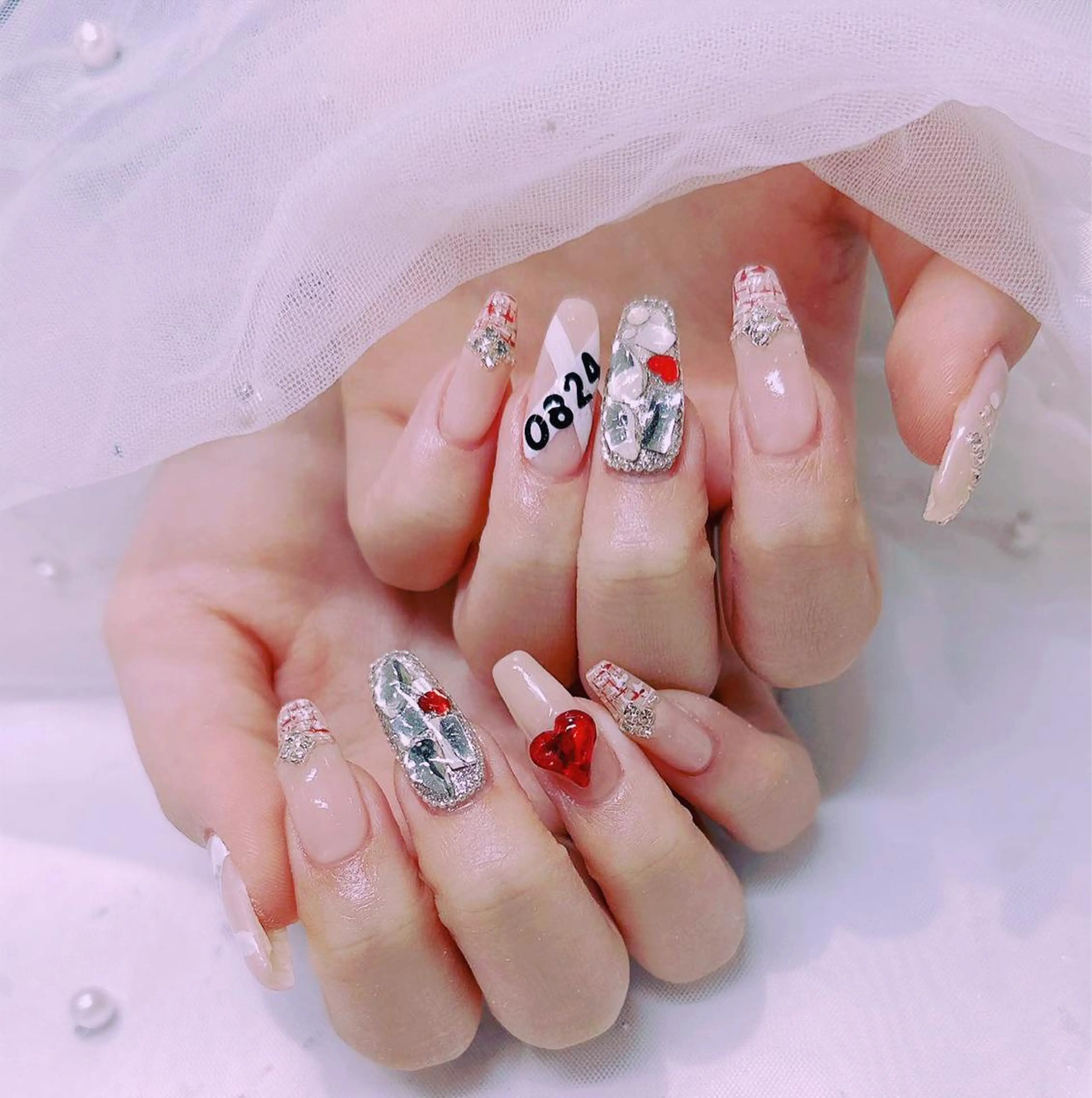 ネイル 長さだし専門店 M2 rikaのネイルデザイン