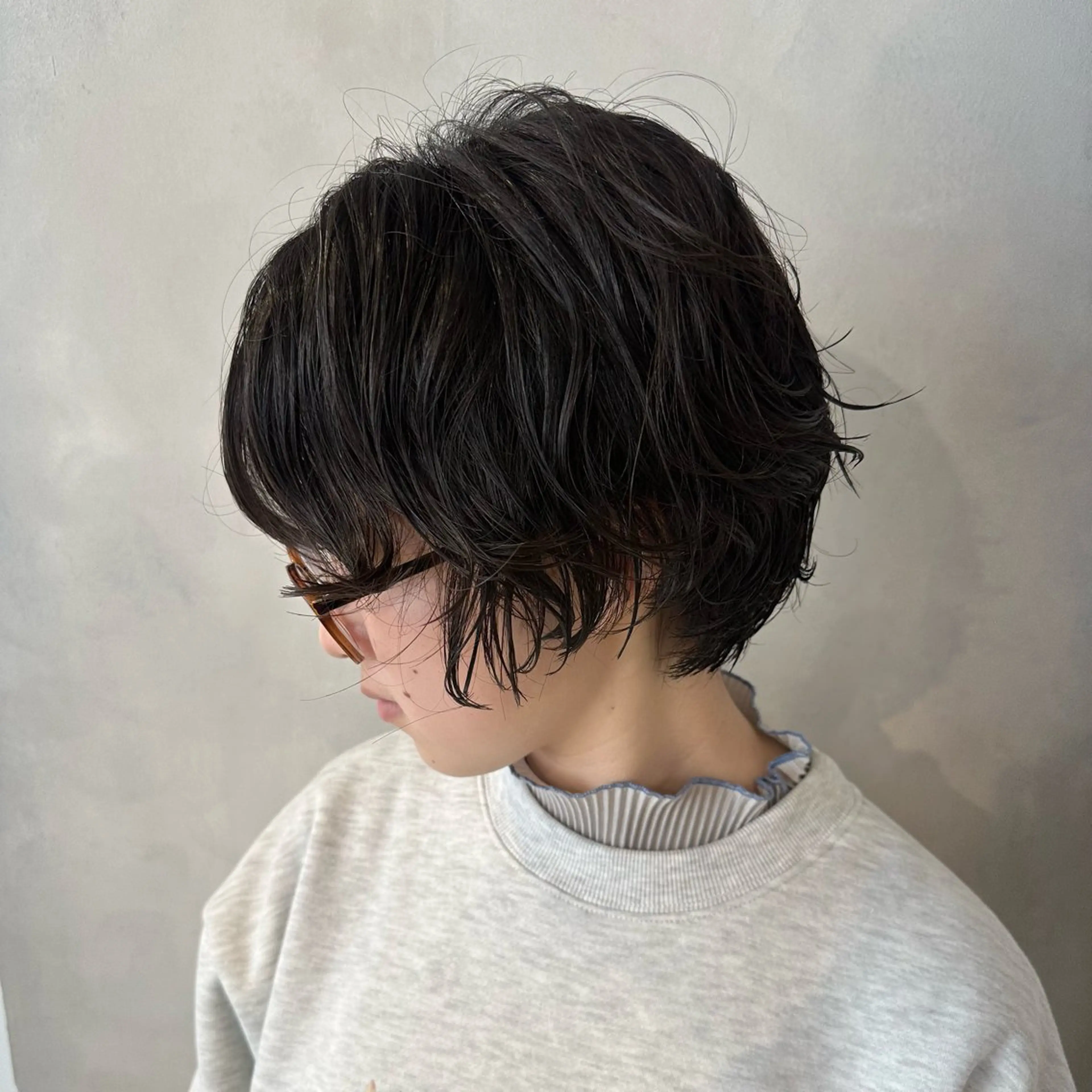 パーマ カット パーマ トリートメント デザインカラー/パー マ🦖外岡咲希🦖のヘアスタイル