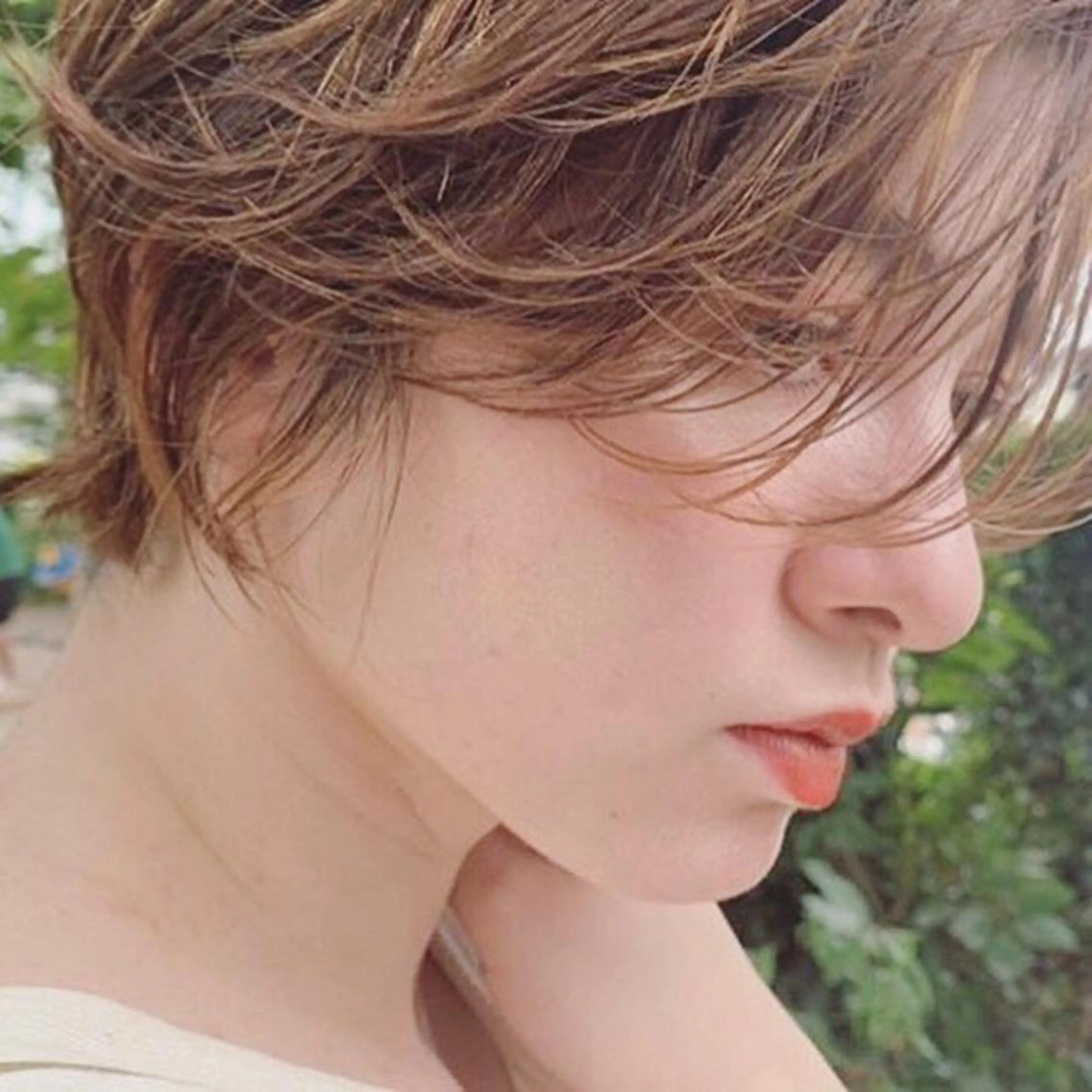 ショート カラー パーマ O/ODER (official)のヘアスタイル