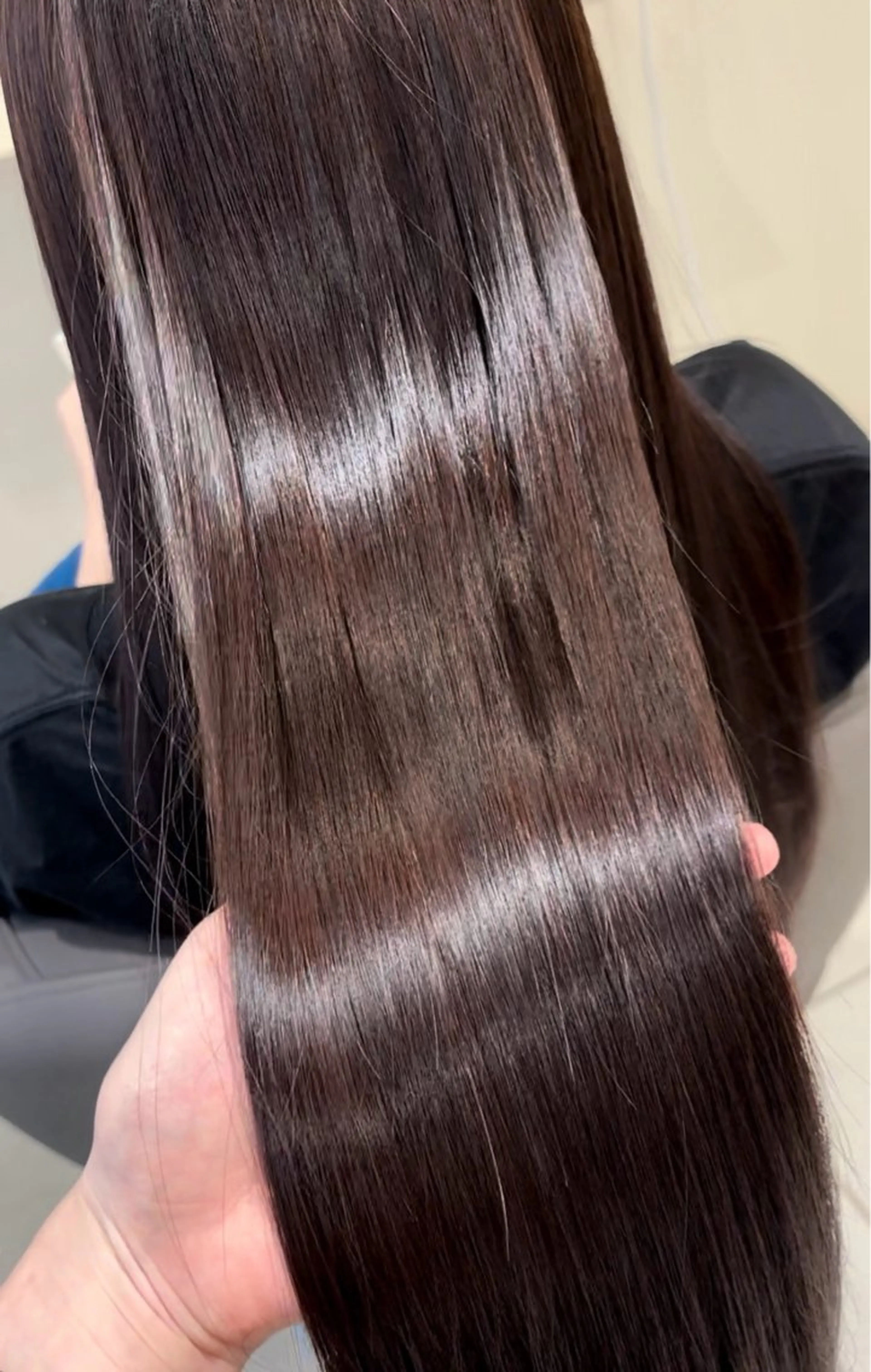 ロング パーマ 縮毛矯正 mizuno mahoのヘアスタイル