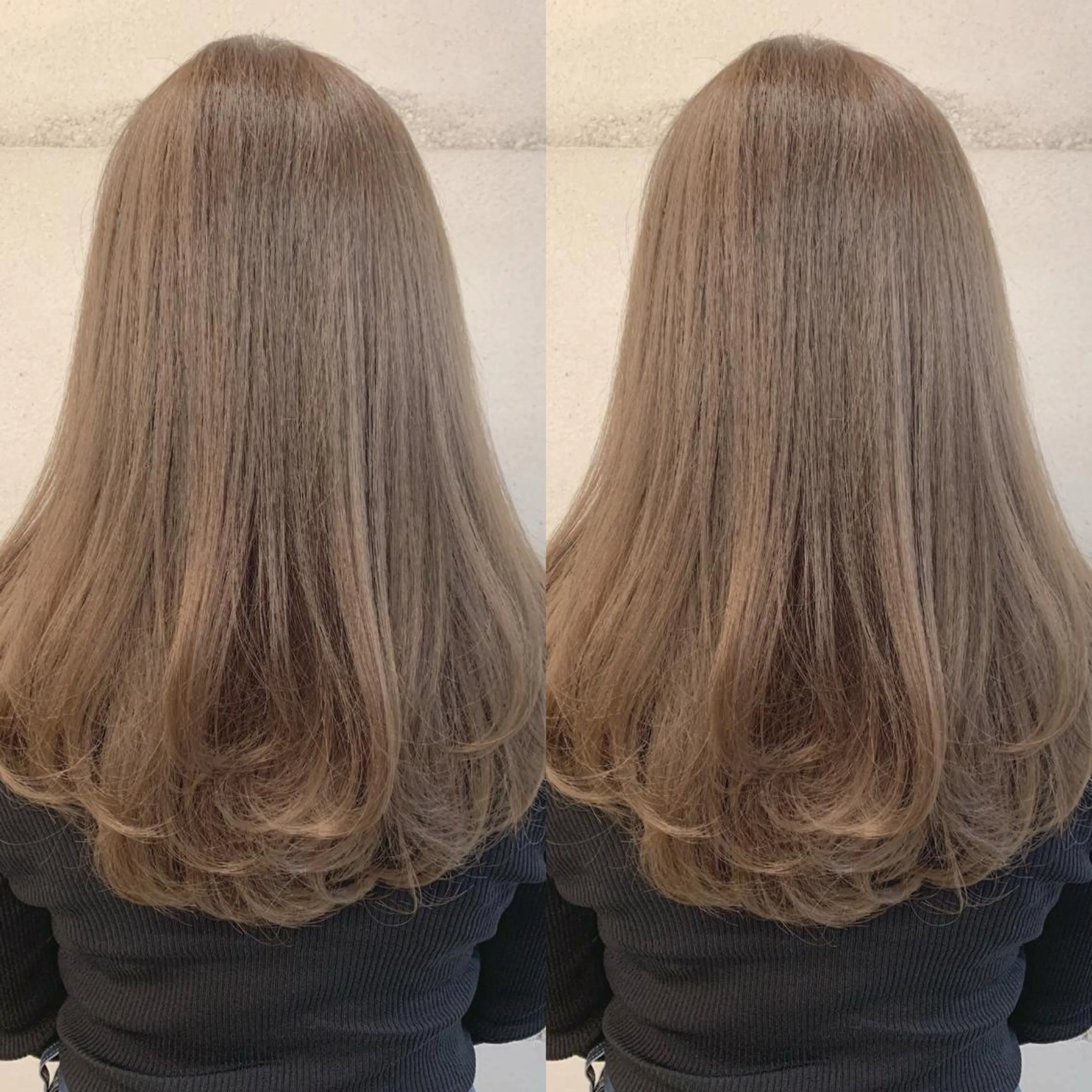 カラー 透明感/オリーブ/ グレージュ/YUKAのヘアスタイル