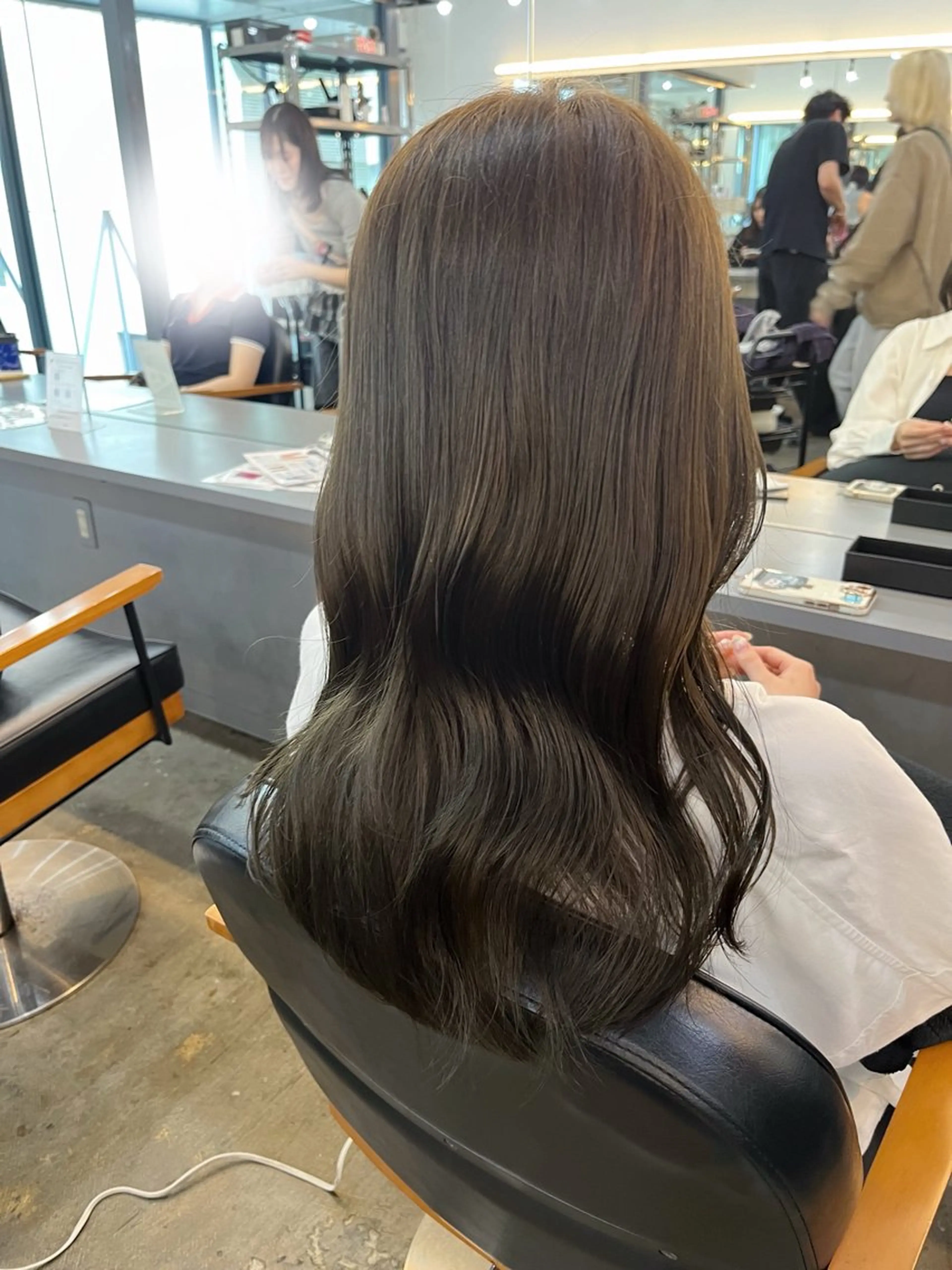 セミロング カラー カット ヘアカラー トリートメント 🌛ダブルカラー 🌜SAYAKAのヘアスタイル