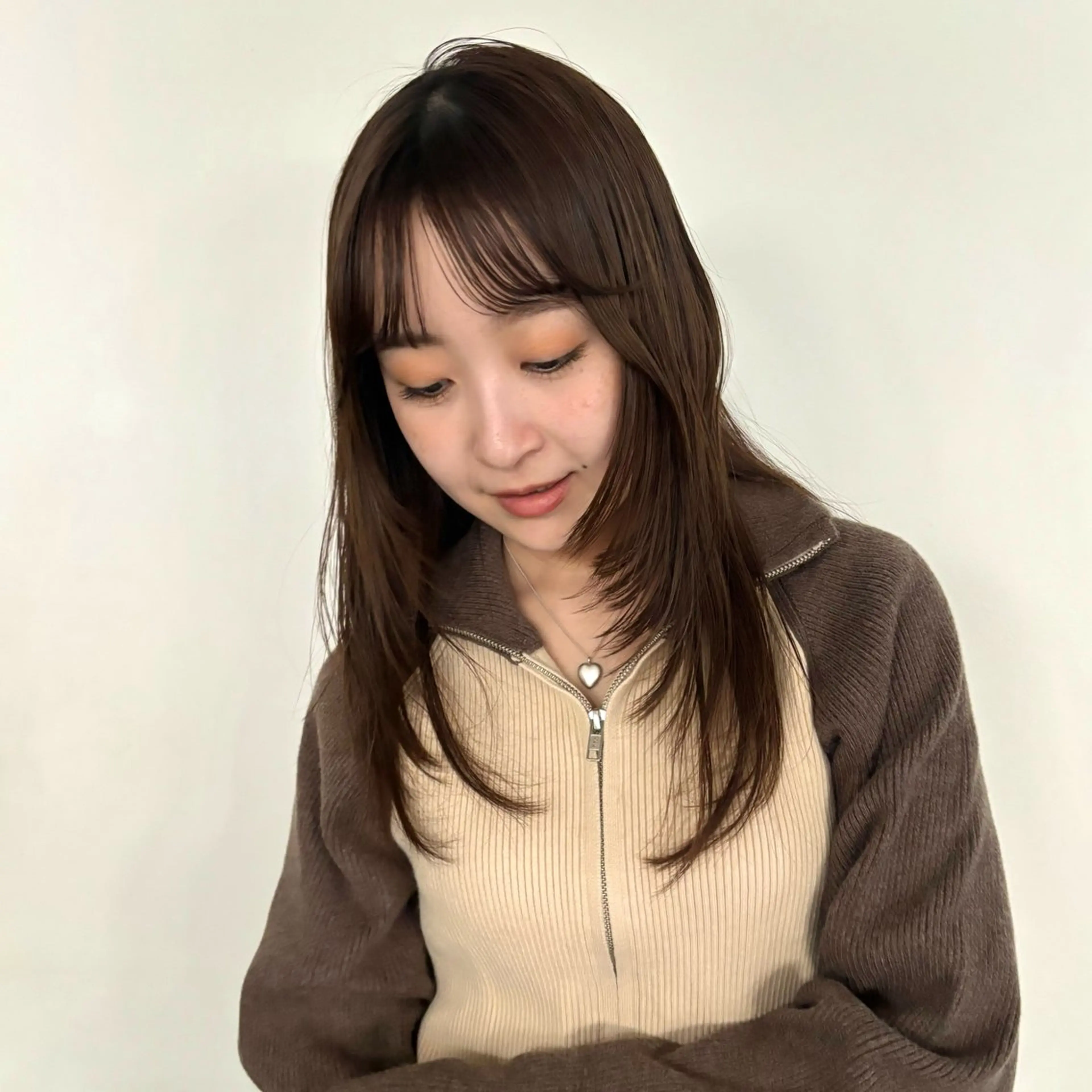 セミロング カットモデル募集 nanami‪ ꪔ̤のヘアスタイル