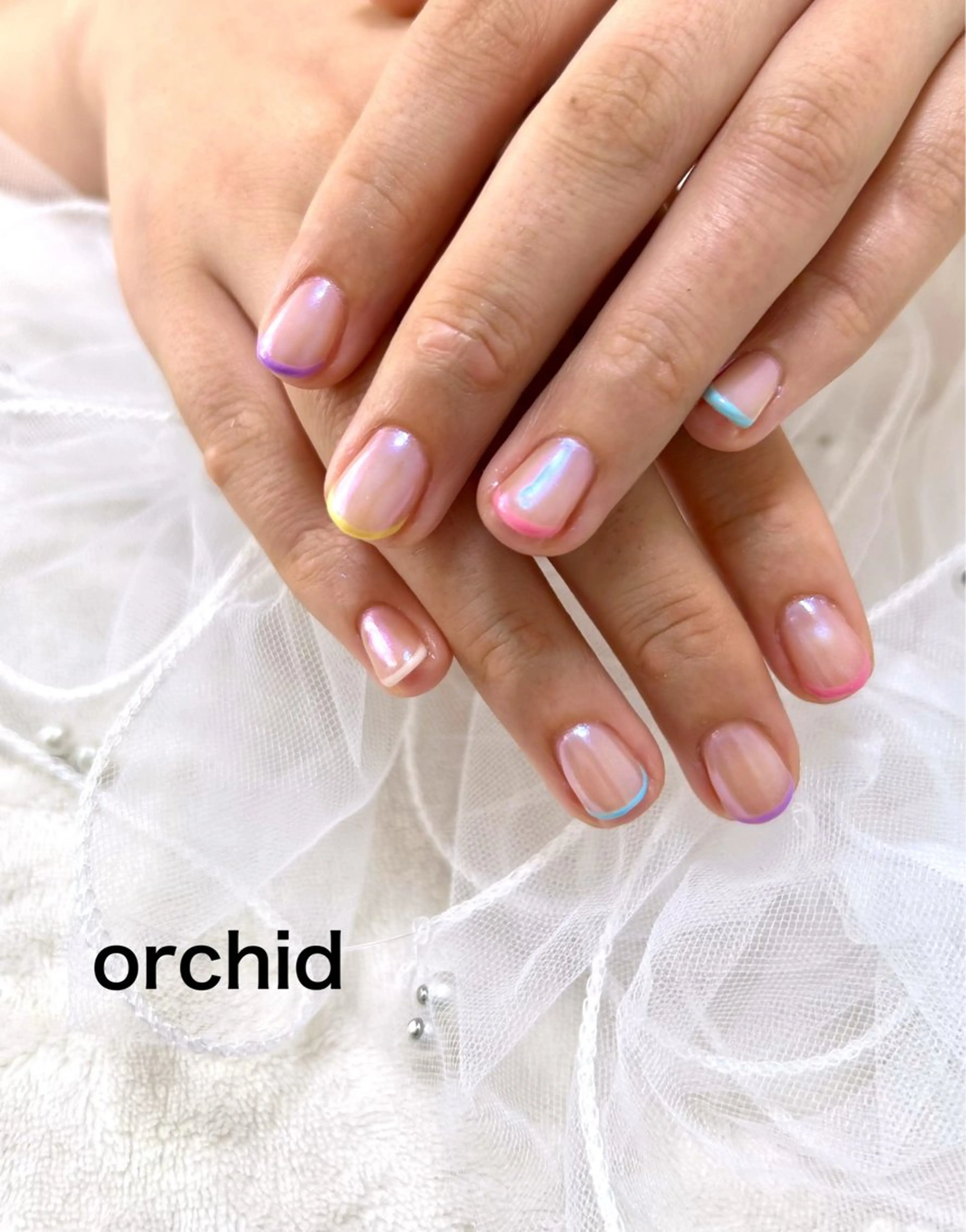 ネイル orchid ♡オーキッドのネイルデザイン