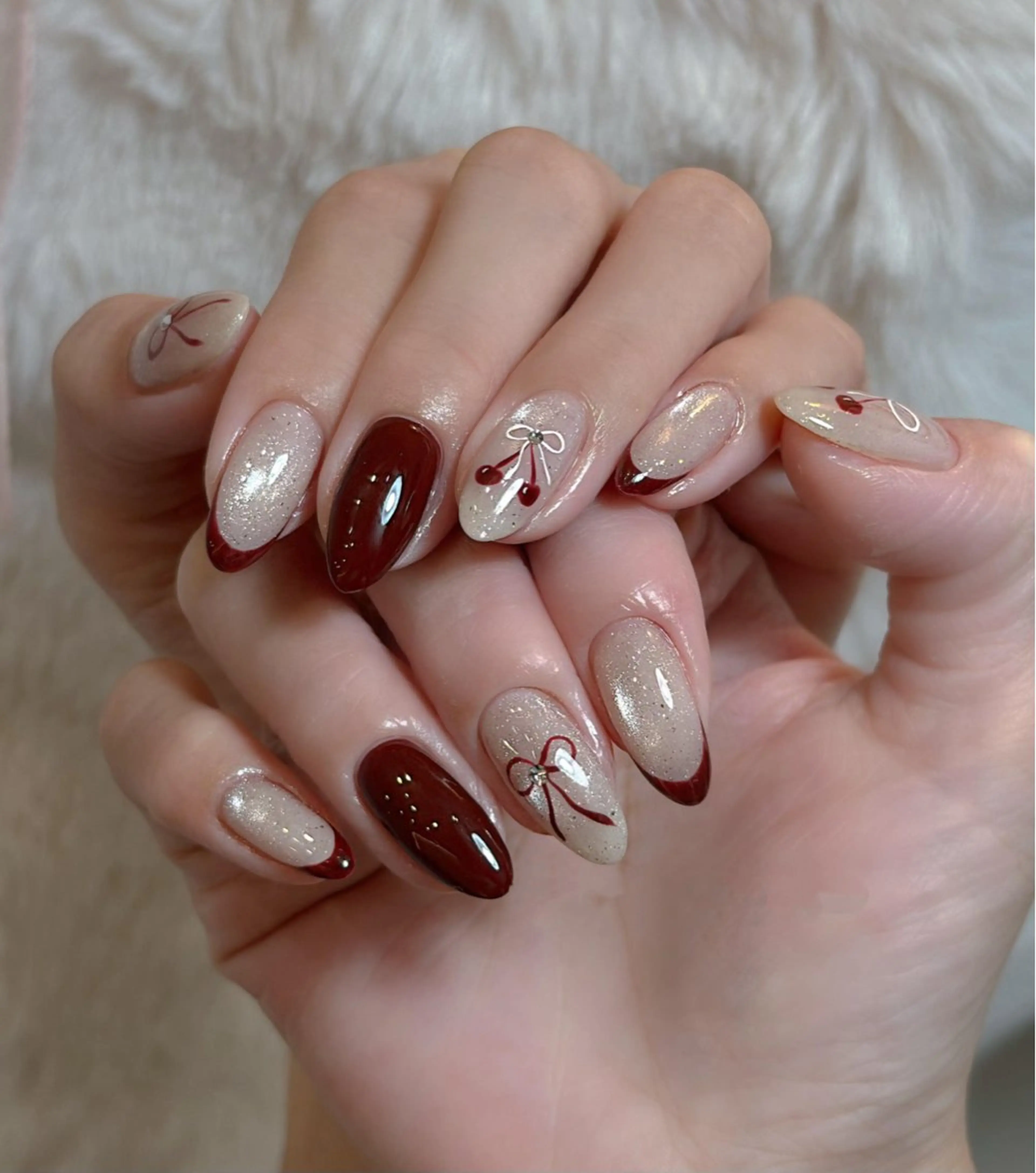 ネイル ハンドネイル ハンドケア EE.Nail所属・FuFu.Nail 2️⃣番のネイルデザイン