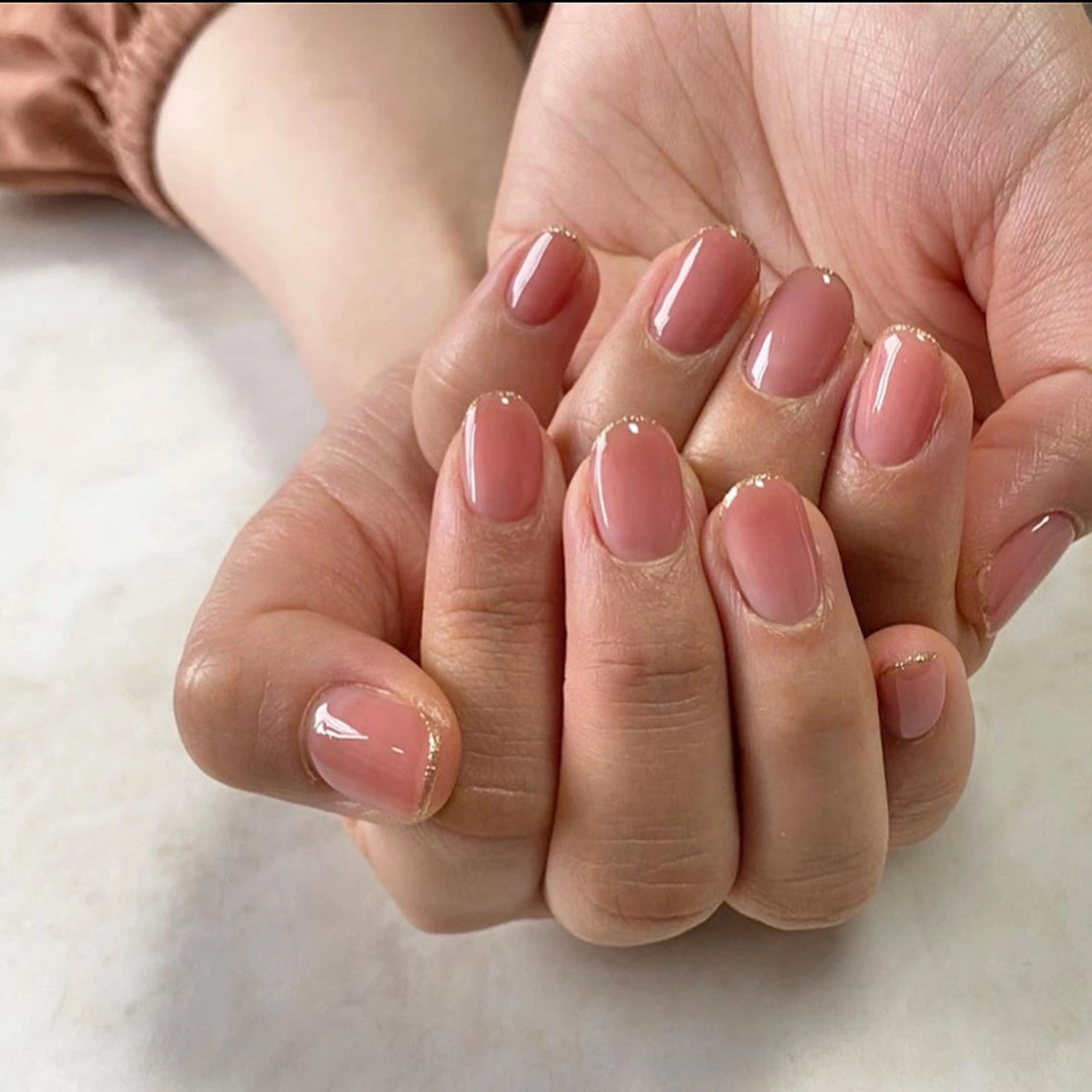 ネイル ラメ(グリッター) Lee.nail ハルカのネイルデザイン