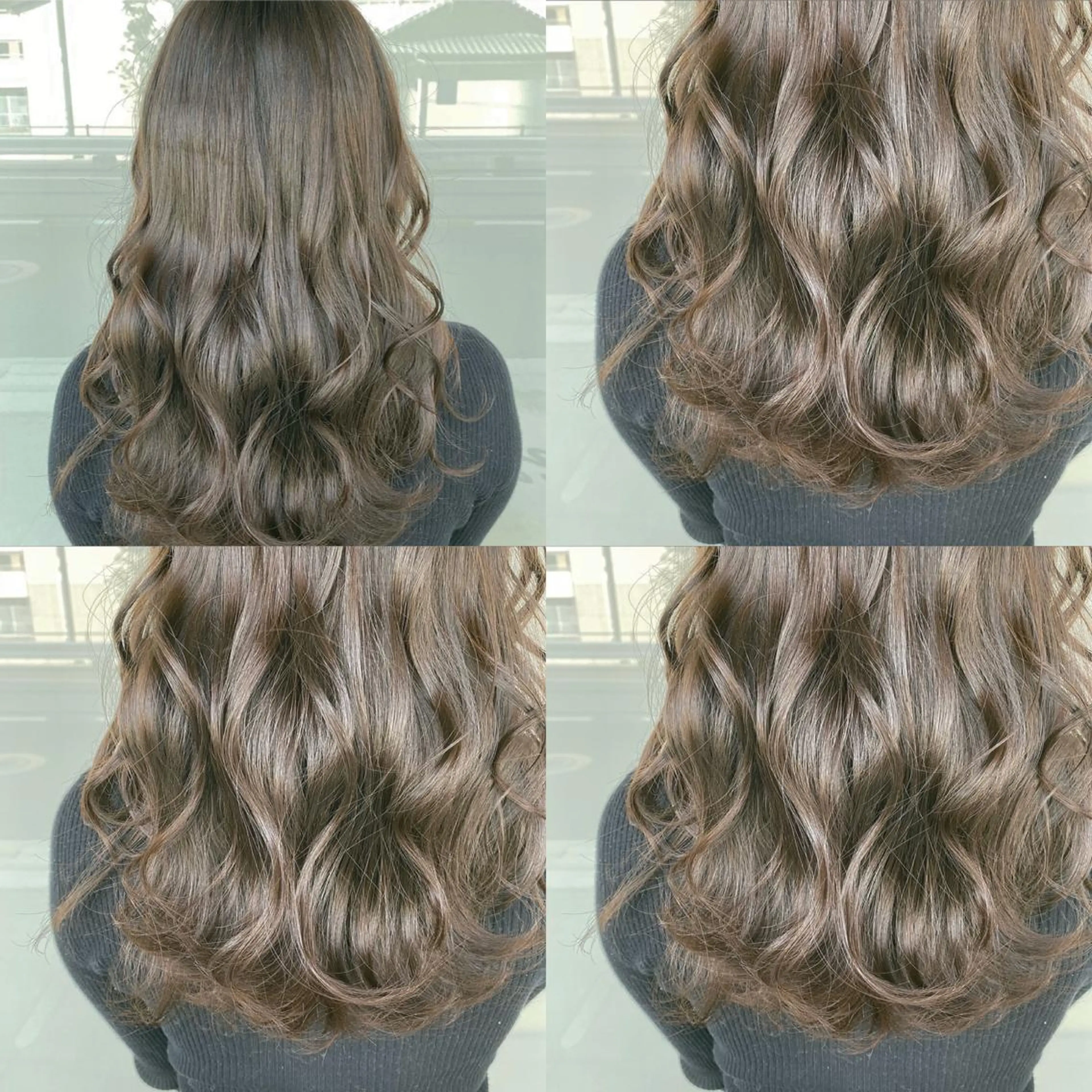 ロング カラー ヘアアレンジ HAIRSALONLOOP所属・川上 麻梨阿のヘアスタイル