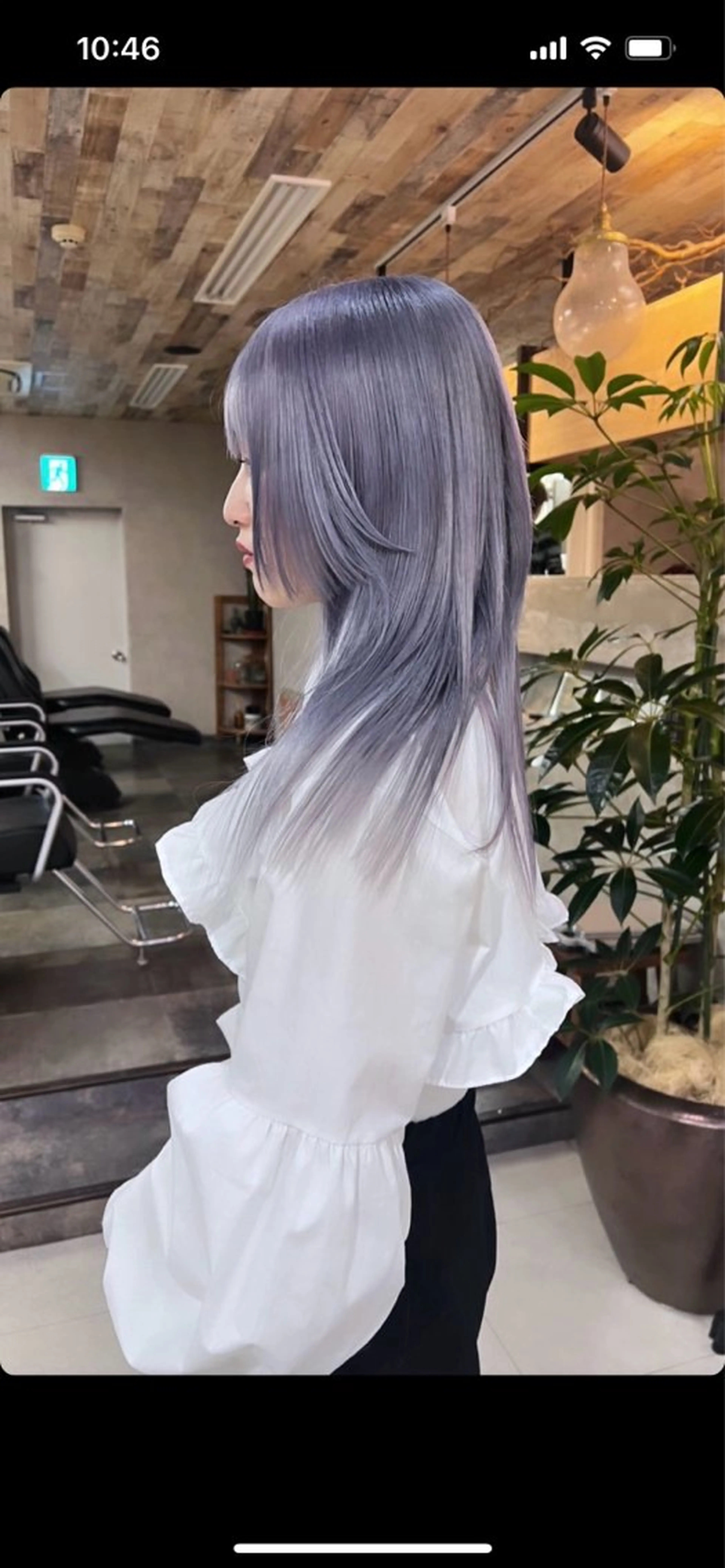 ロング カラー ブリーチ トリートメント ヘアカラー トリートメント 艶髪カラー/髪質改善 🏖 亀戸/もぎのヘアスタイル