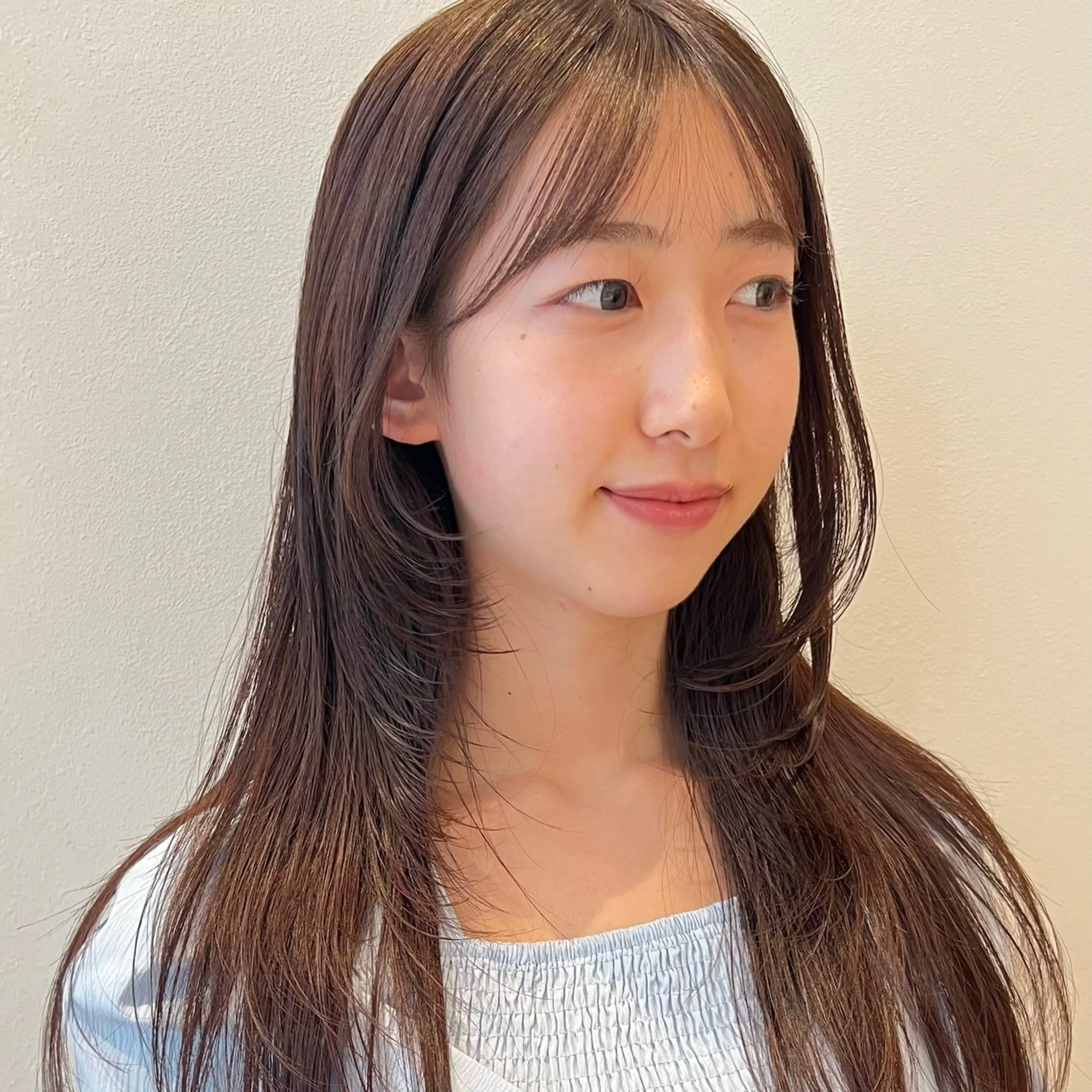 ロング カラー ヘアアレンジ ベージュカラー k-two あべのキューズモール所属・k-two 天王寺♡ honokaのヘアスタイル