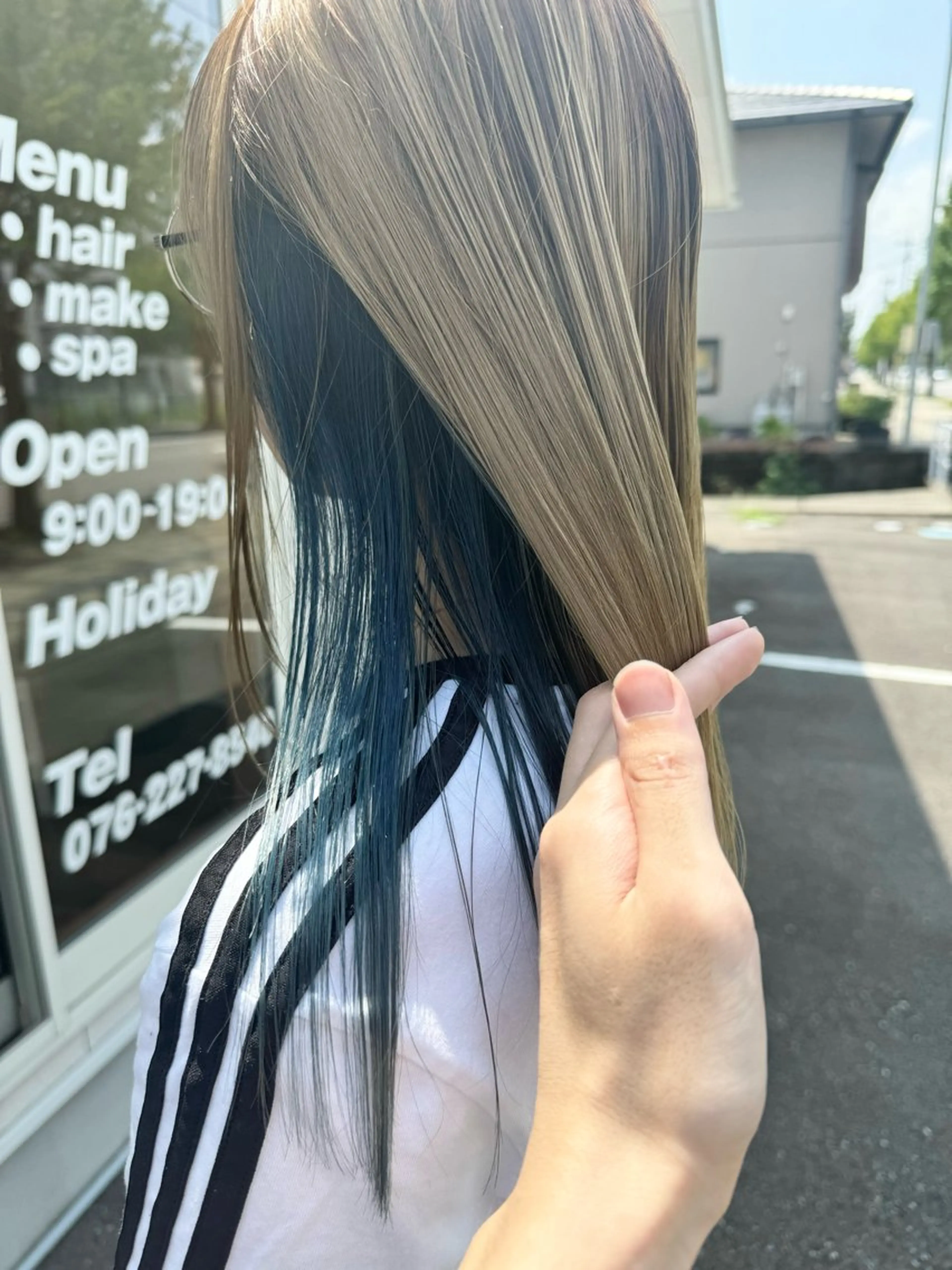 ミディアム カット ヘアカラー Claire 【クレール】所属・富山駅徒歩8分/ 透明感カラーみきやのヘアスタイル