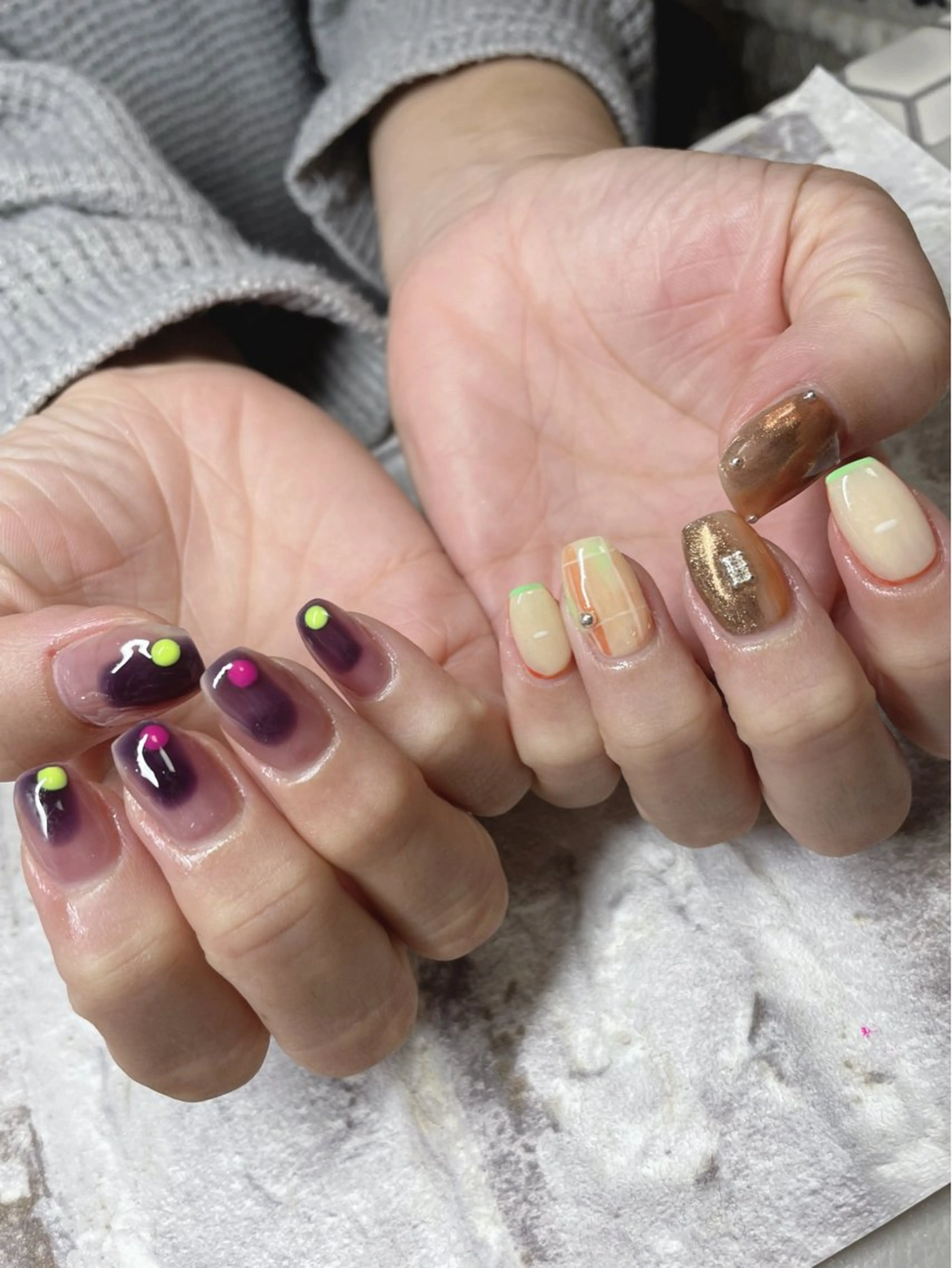 ネイル 香芝市ネイルサロン nico nailのネイルデザイン