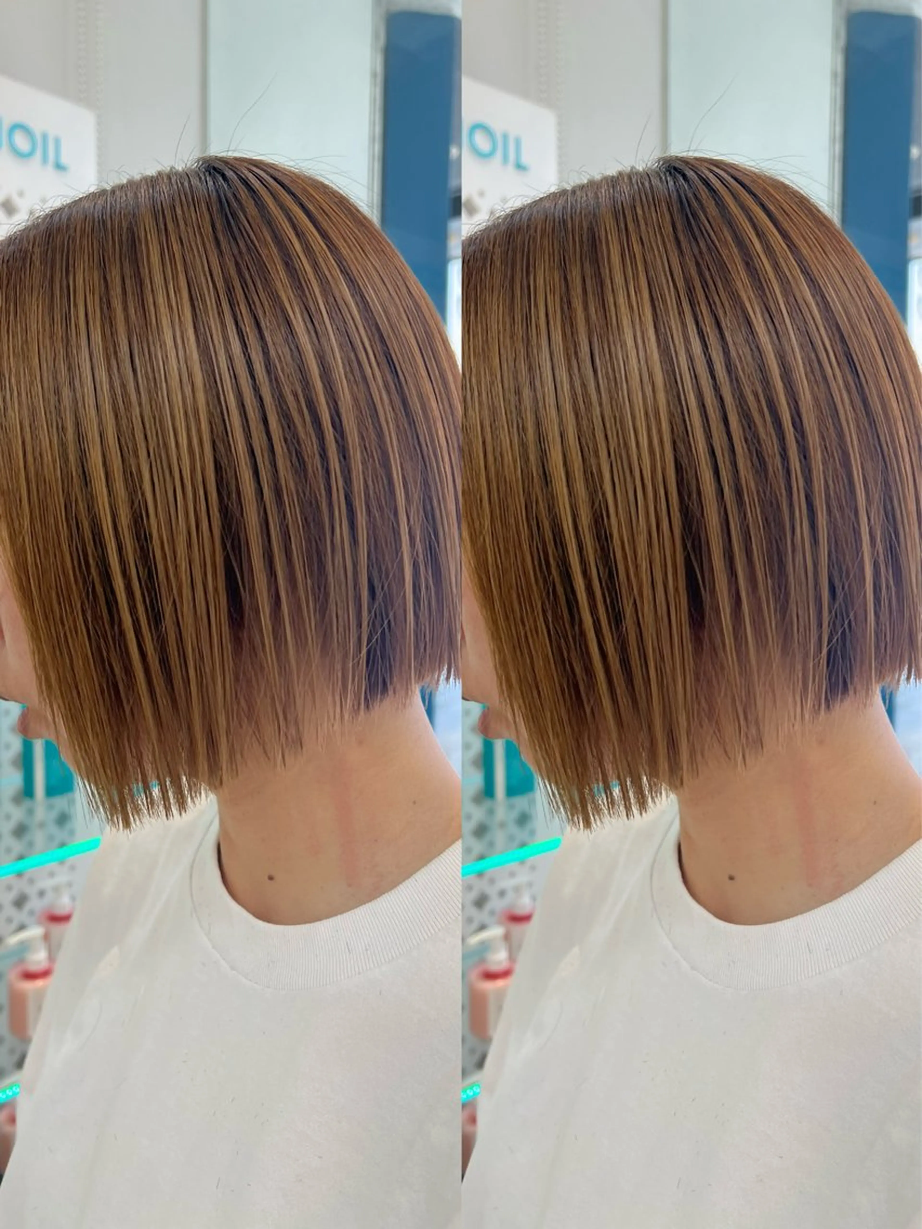 🫧暖色系うるツヤカラー✖️タッセルボブ✖️ケアトリートメント🫧の写真