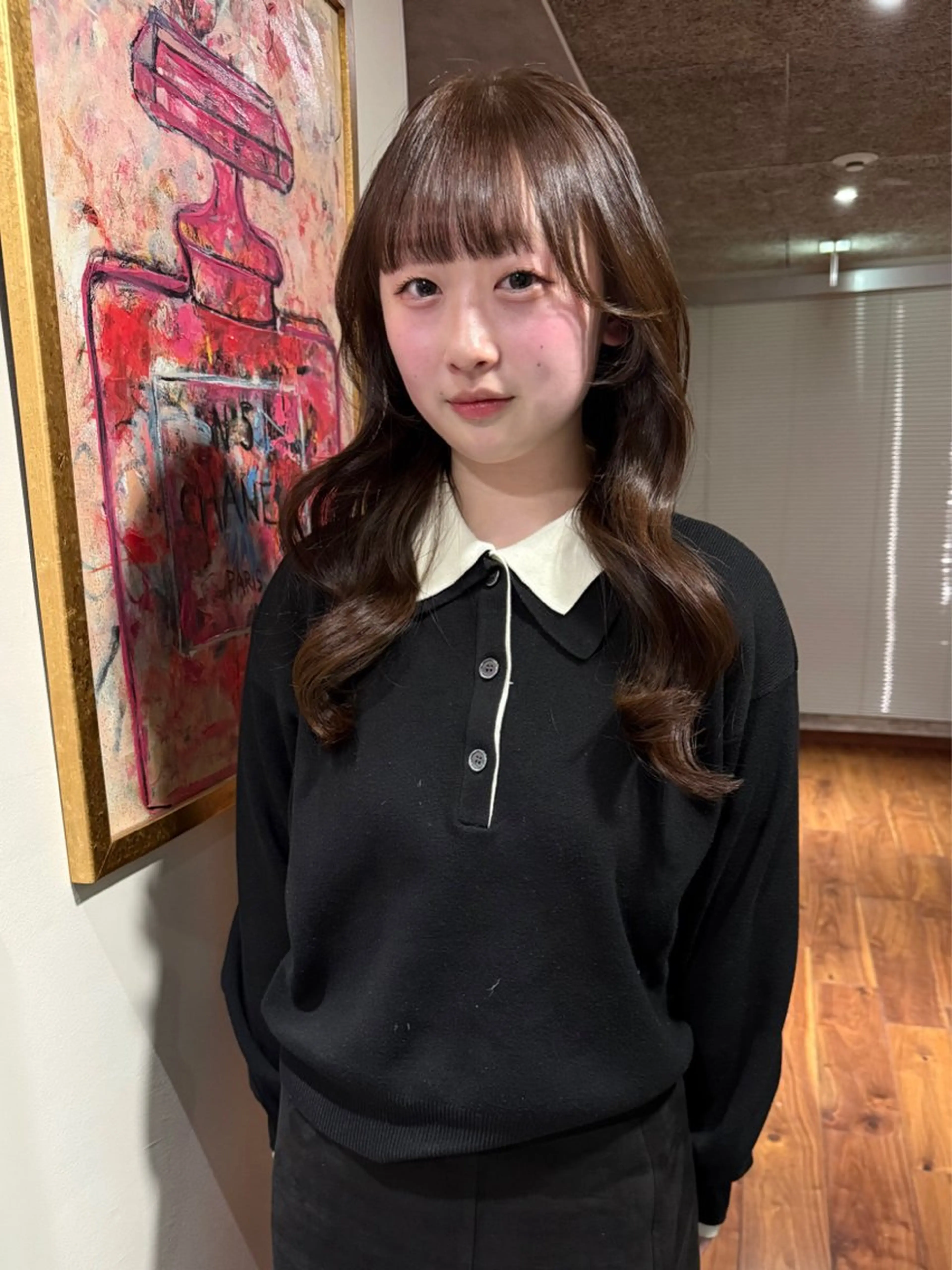 ロング カラー カット ヘアカラー トリートメント mai / linoah˚✧のヘアスタイル