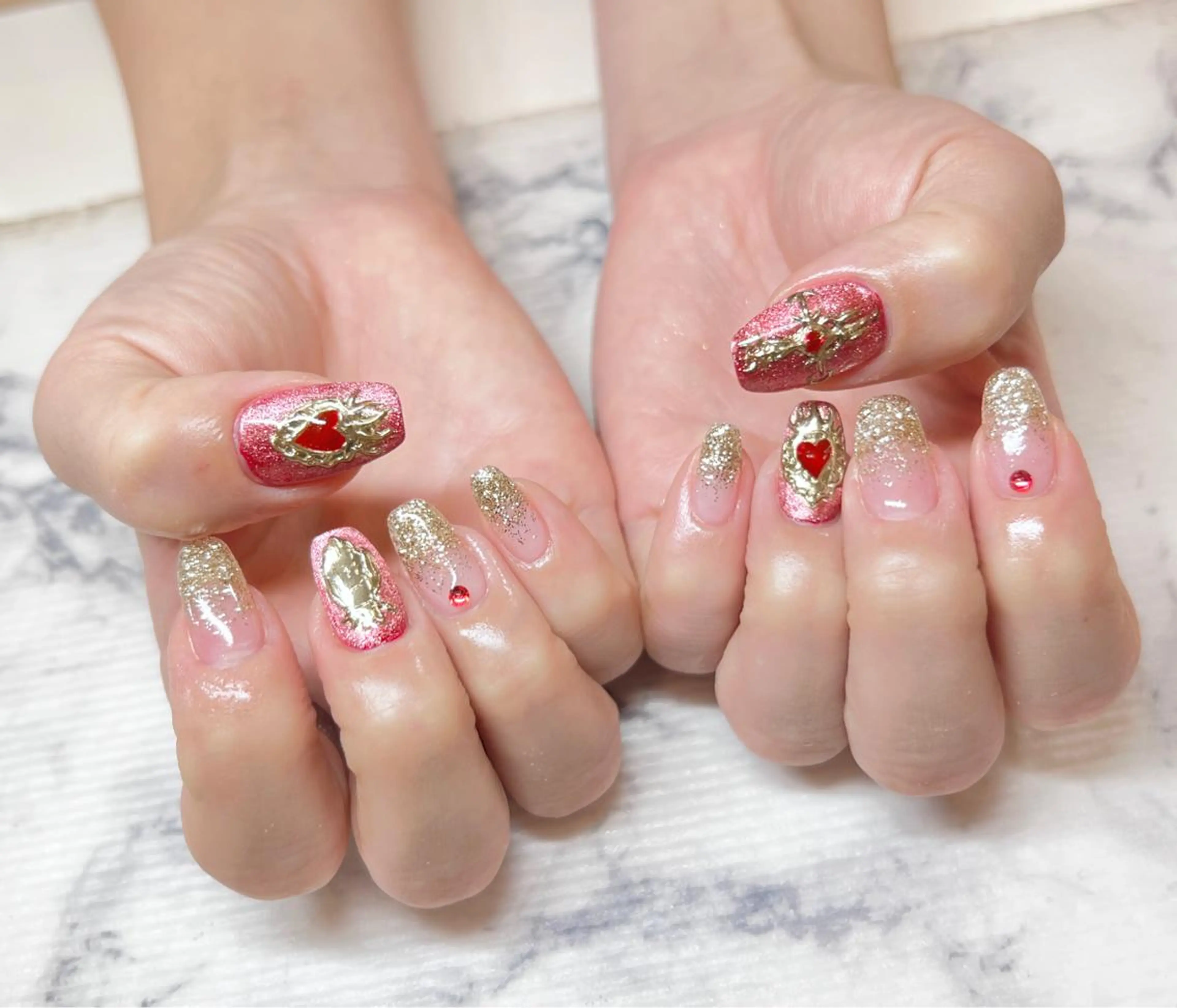 ネイル いちじゅう あおいのネイルデザイン