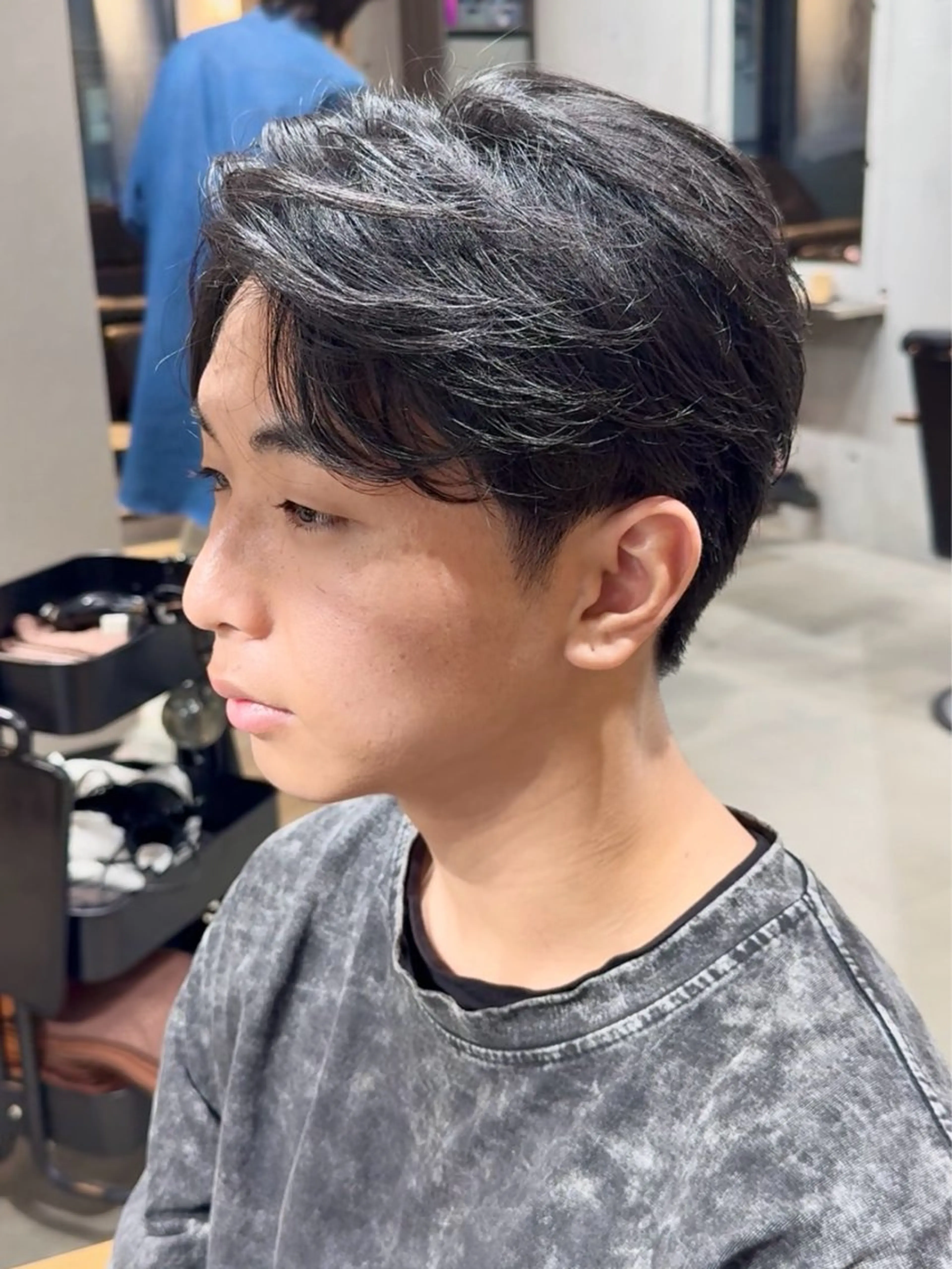 ショート メンズ ビジネス 藤田 一遼のヘアスタイル