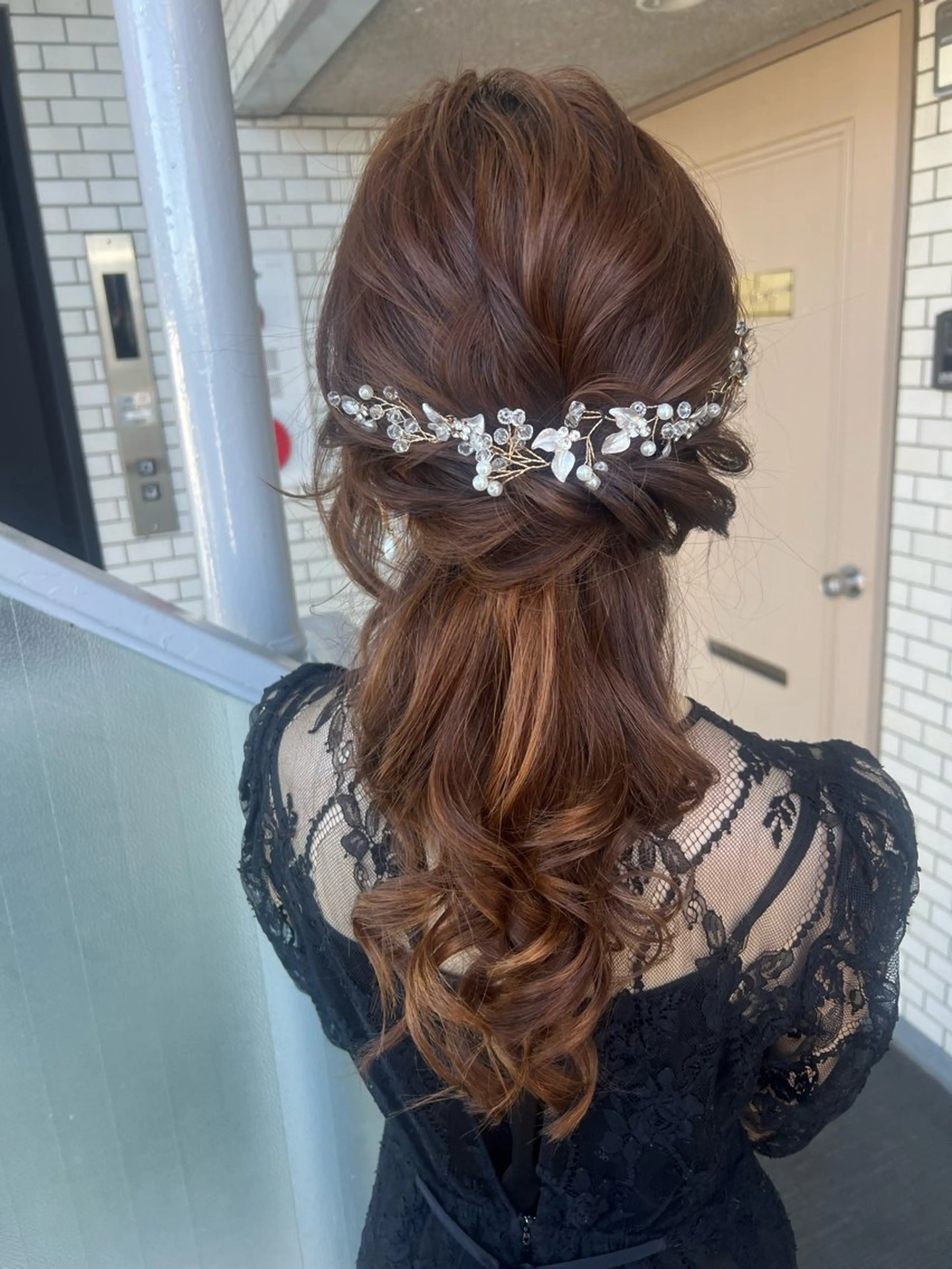 ヘアアレンジ ポニーテール ヘアセット 大人可愛いヘアメイク 💋🧚‍♀️しずかのヘアスタイル