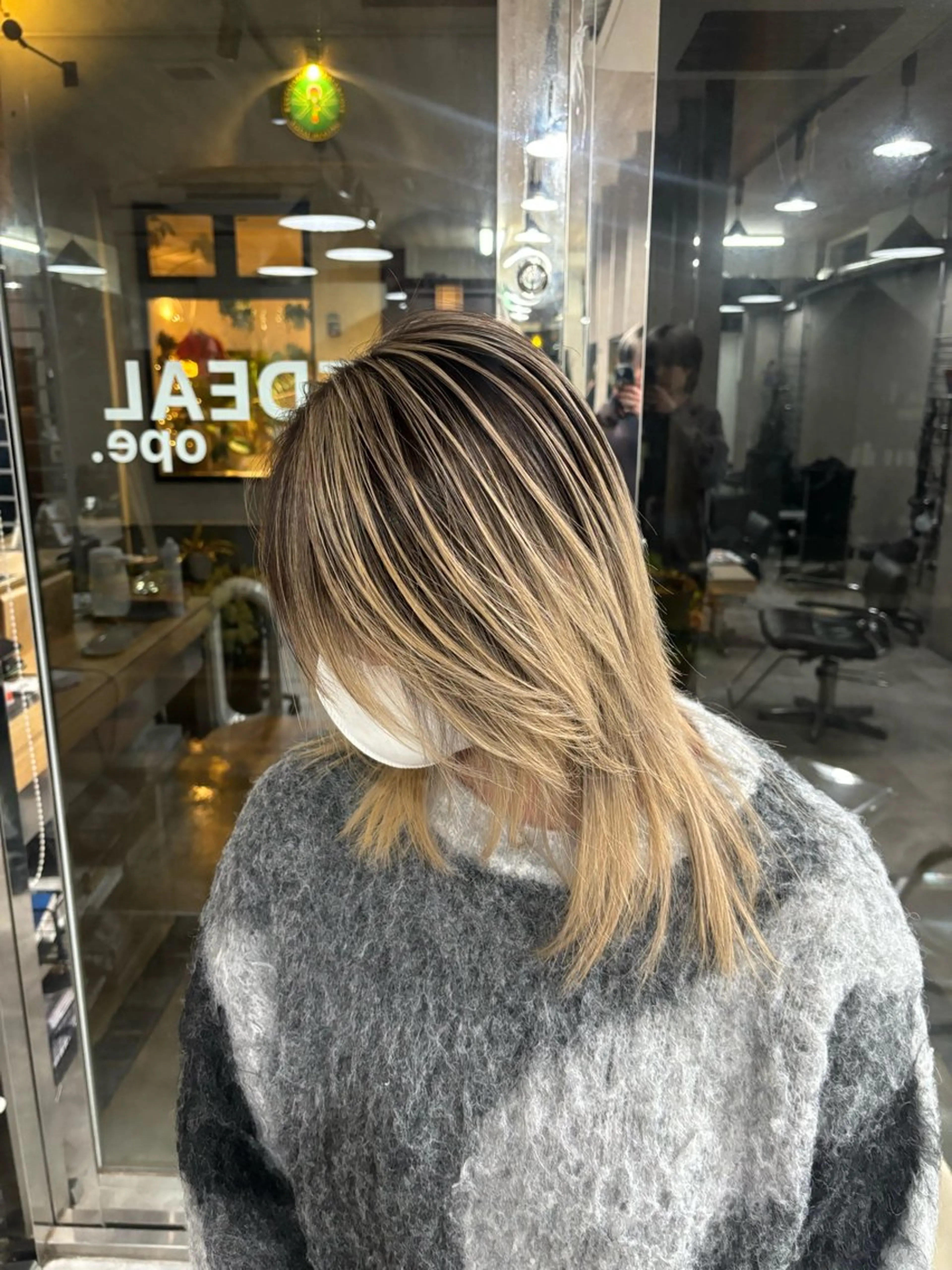 ✮minimo限定価格✮ ショート・肩上ボブの方バレイヤージュカラー.︎︎⟡*の写真