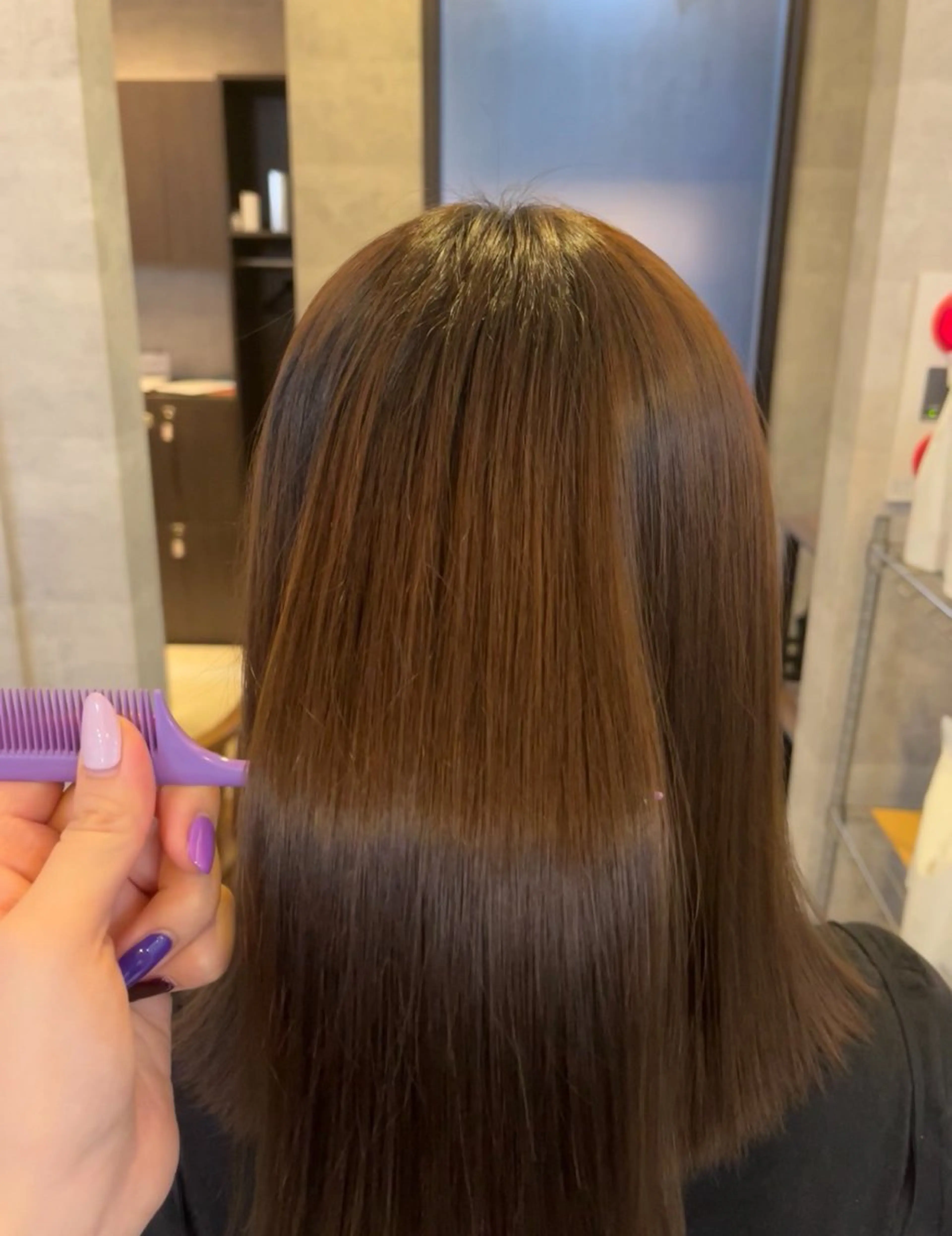 パーマ イロアイヘアー Renのヘアスタイル