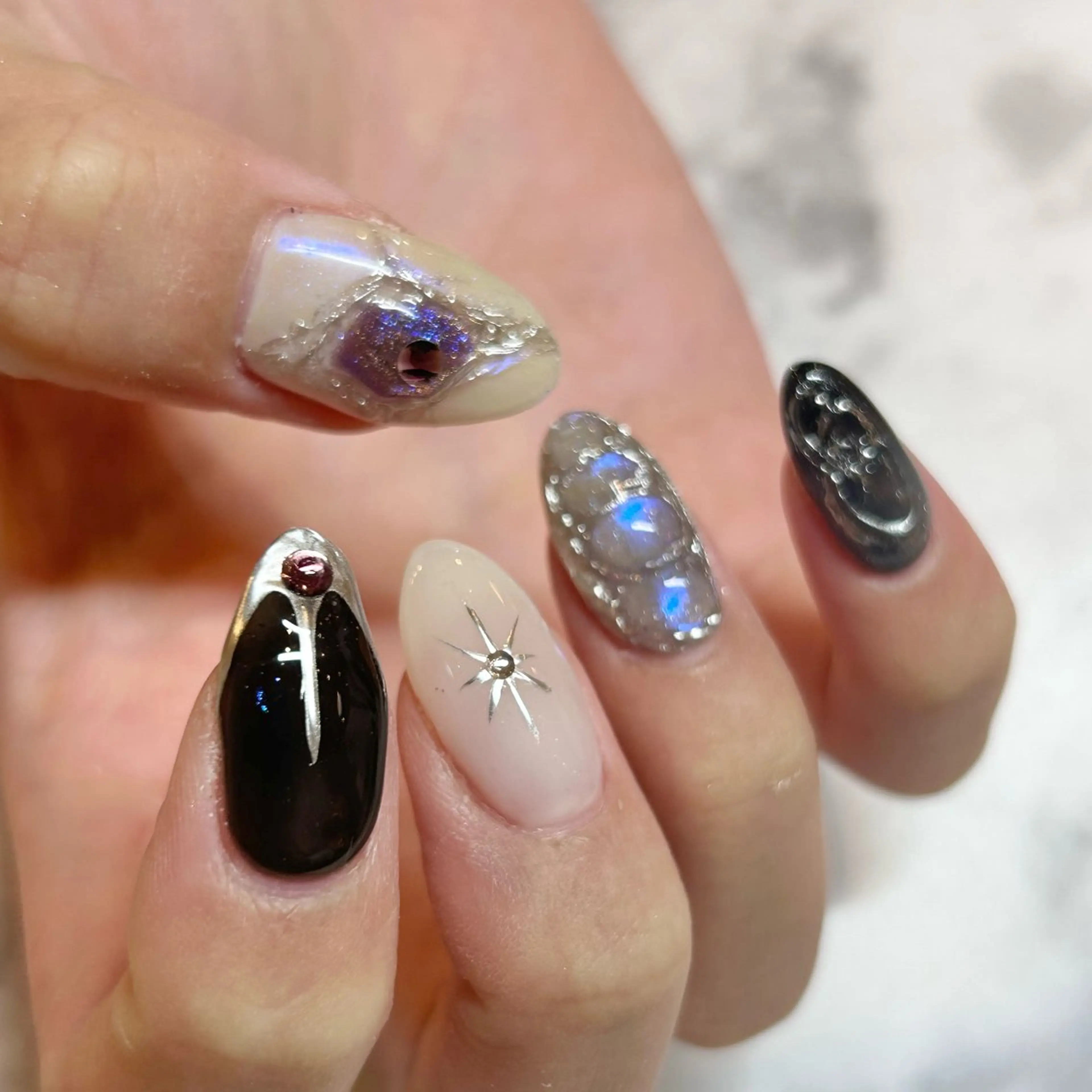 ネイル ハンドネイル Bianca栄店 みさとのネイルデザイン