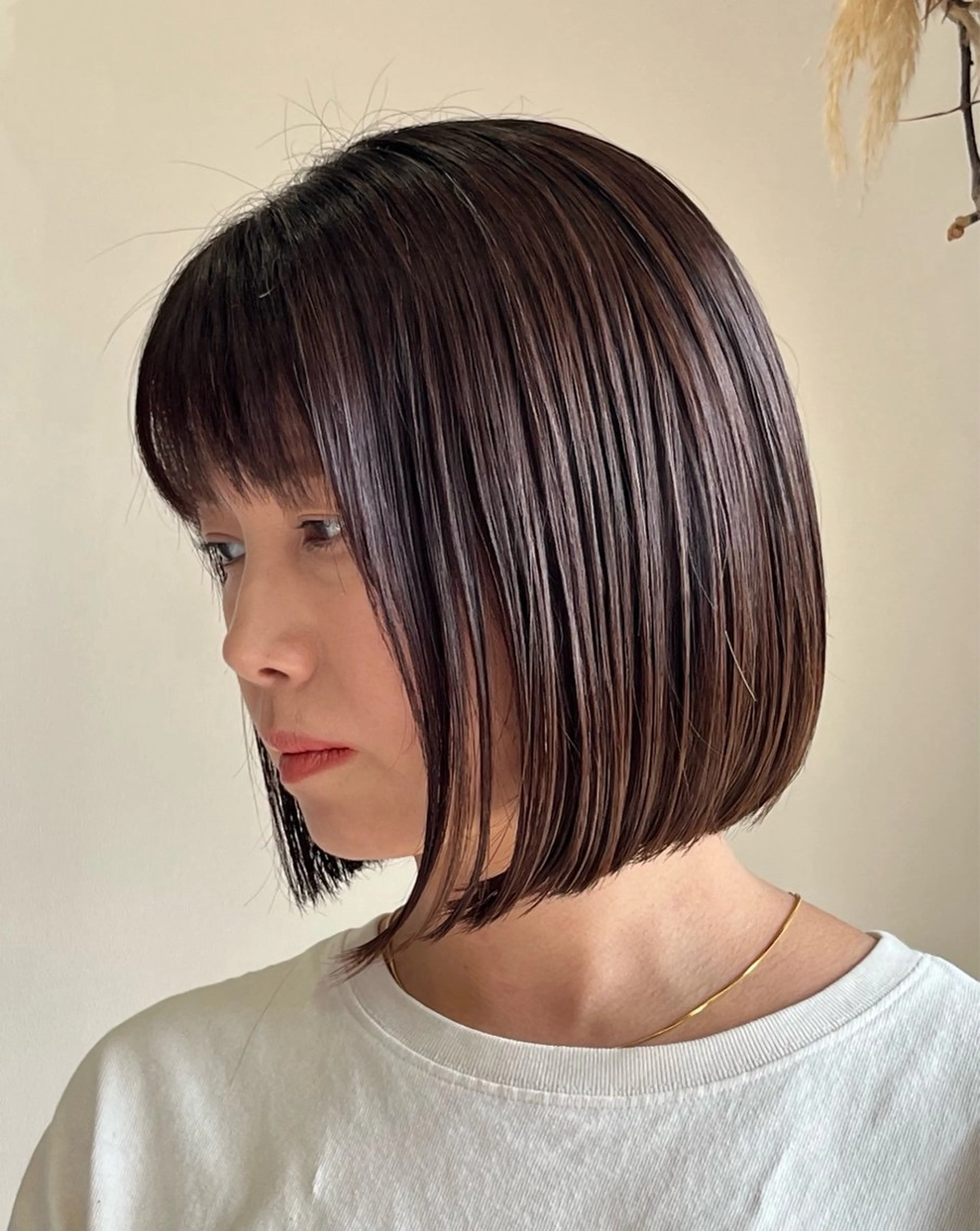 【当日予約OK🙆♂️無料カットモデル】ワンレンボブ👩🏻の写真