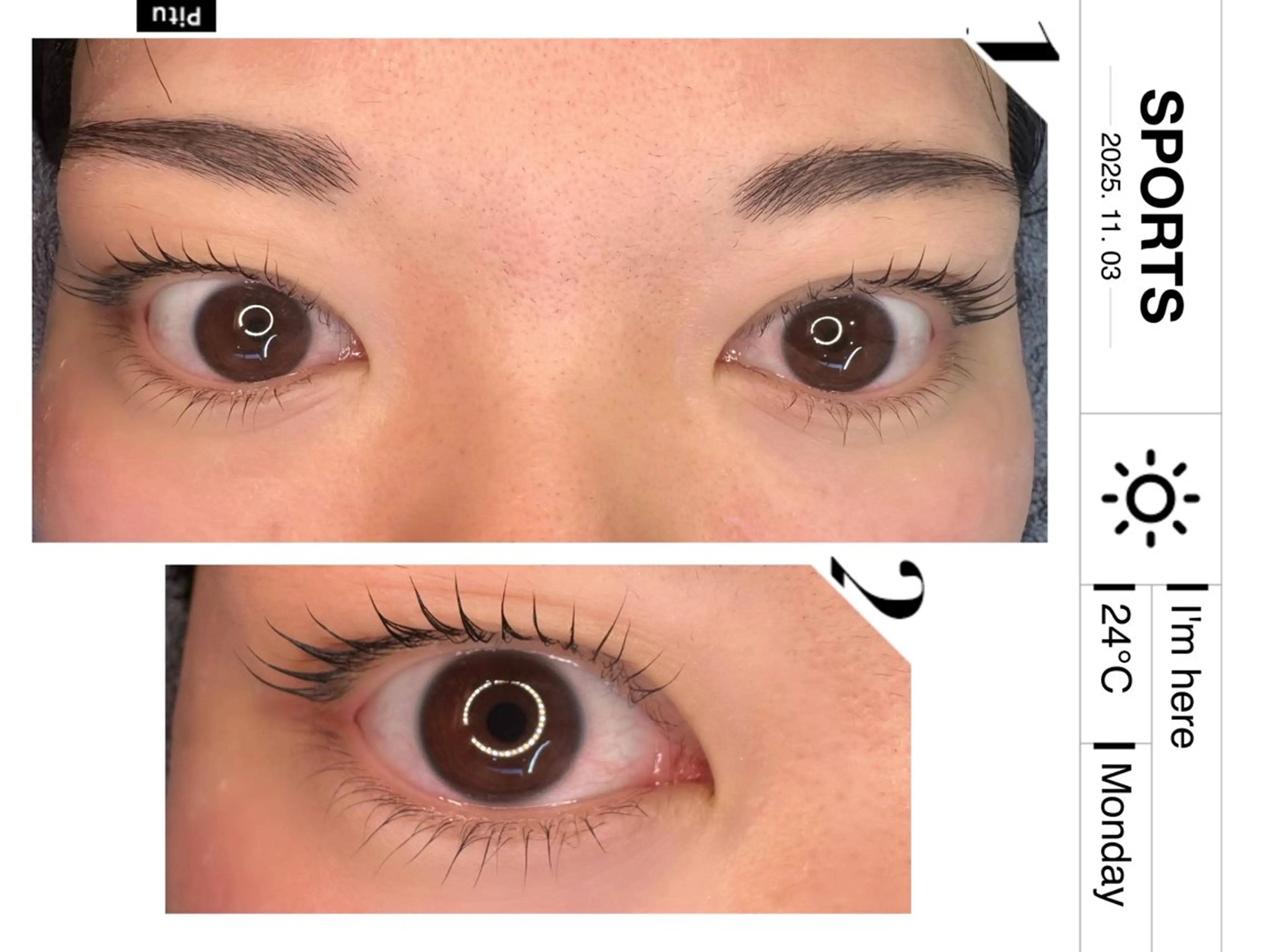 パーマ マツパ S+アサクサ束感 外国人風パリジエンヌのマツエク・マツパデザイン