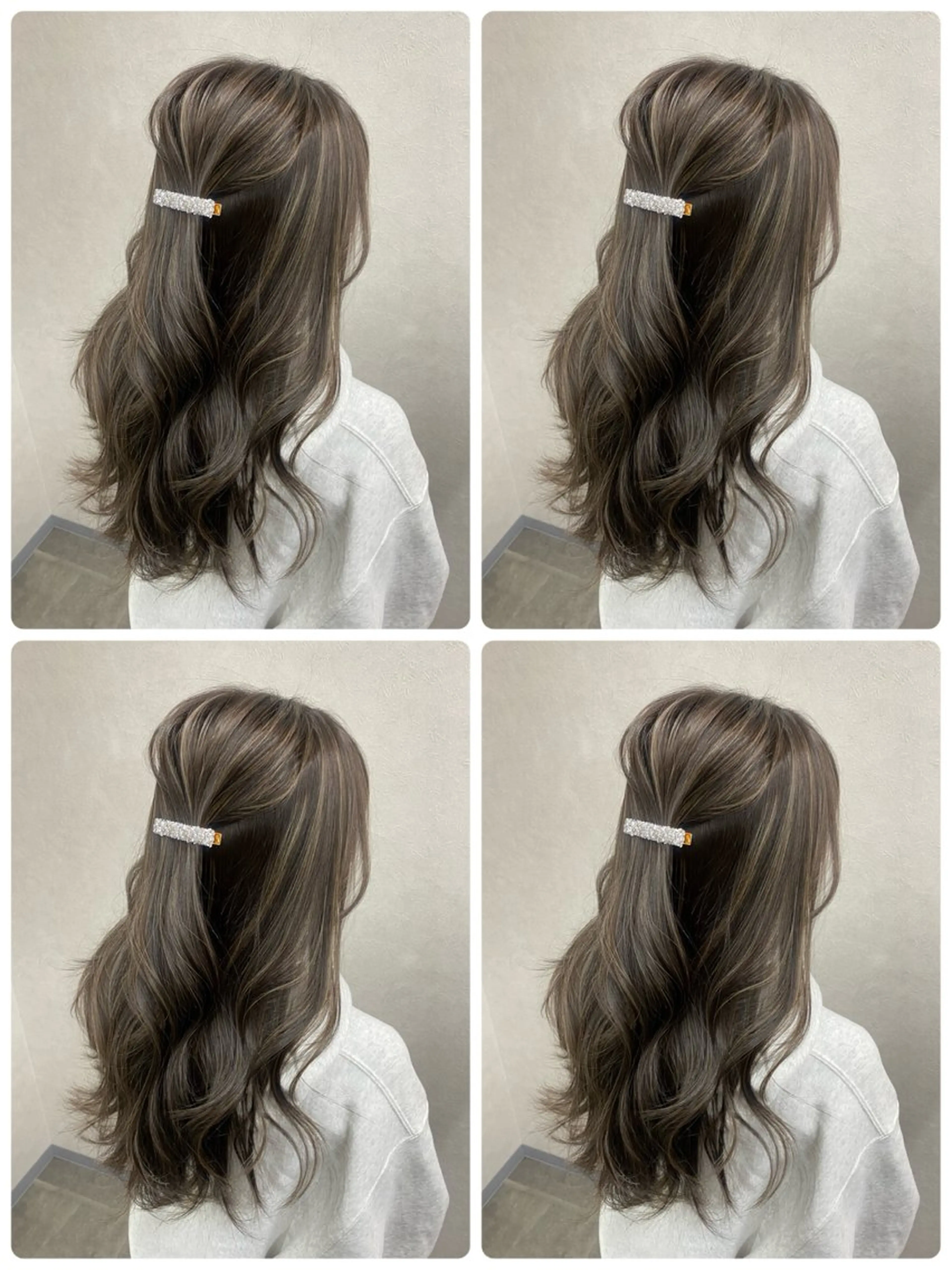 🌕人気NO2☆シークレットハイライト(白髪ぼかしok)+髪質改善カラー+cut ¥13990🌕の写真