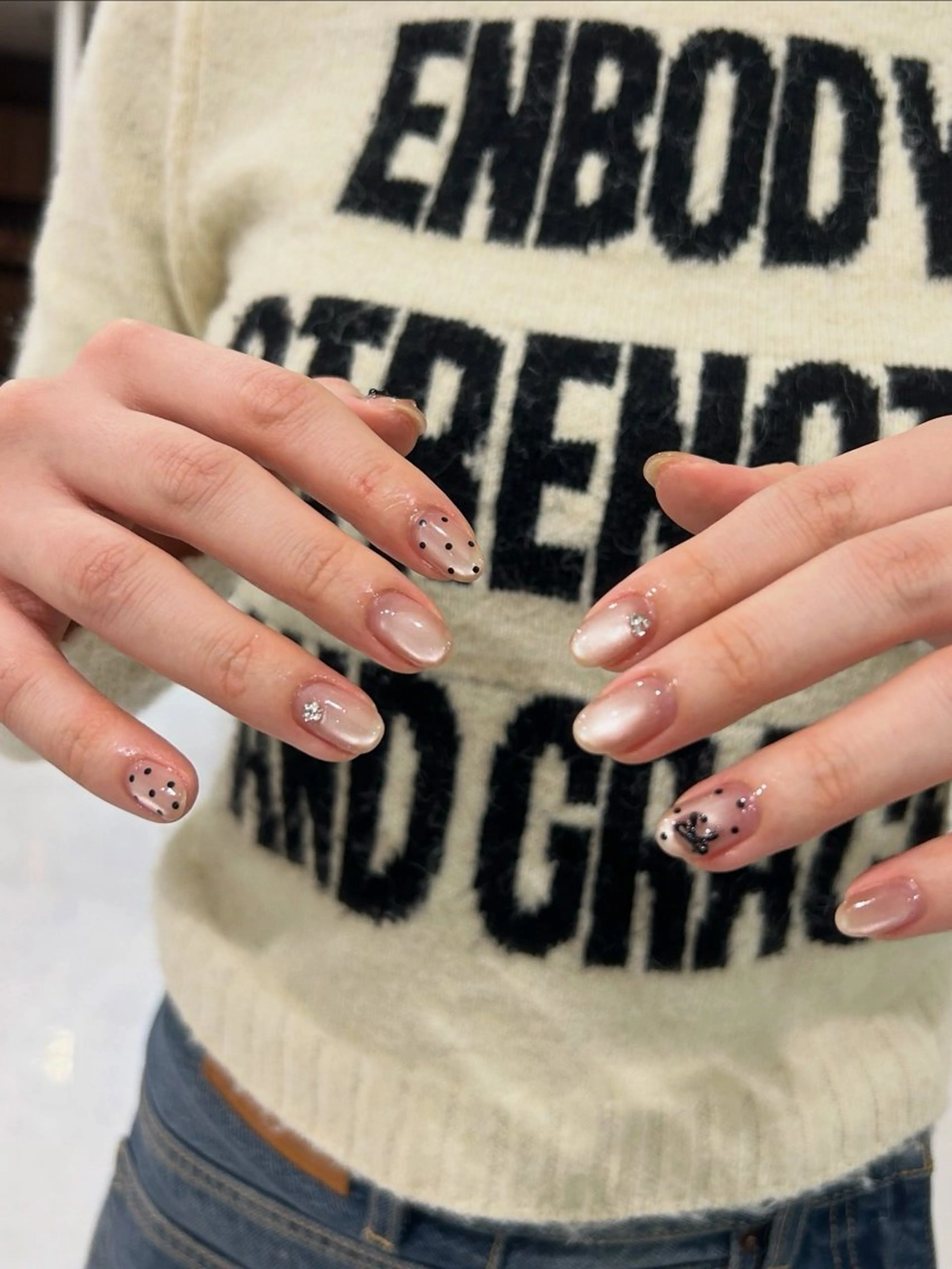 ネイル ドット ハンドネイル RYO ／Amourのネイルデザイン