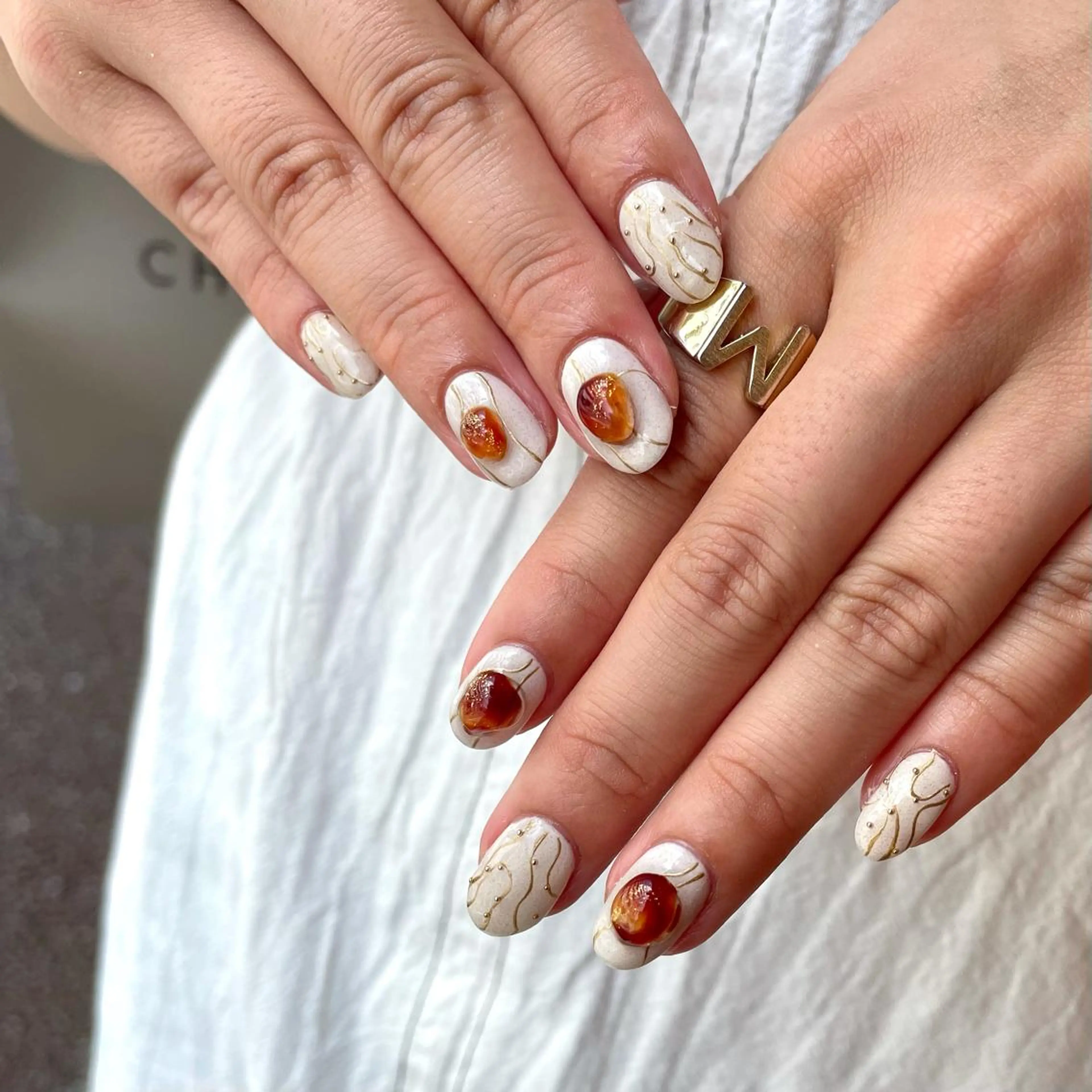 ネイル 新井 ひなののネイルデザイン