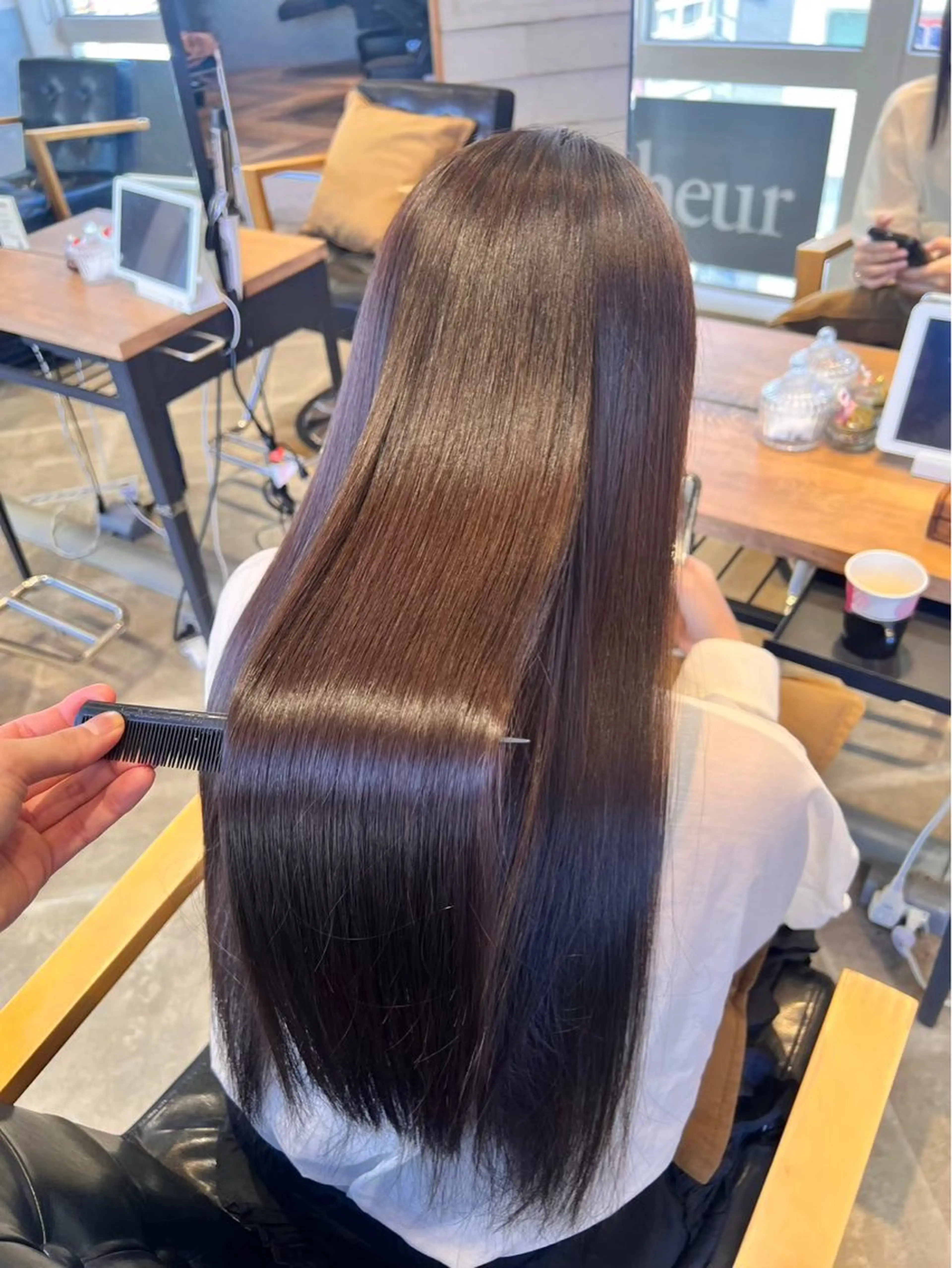 ロング La bonheur hair reve 池袋店所属・🐈‍⬛ マナカ🐈‍⬛のヘアスタイル