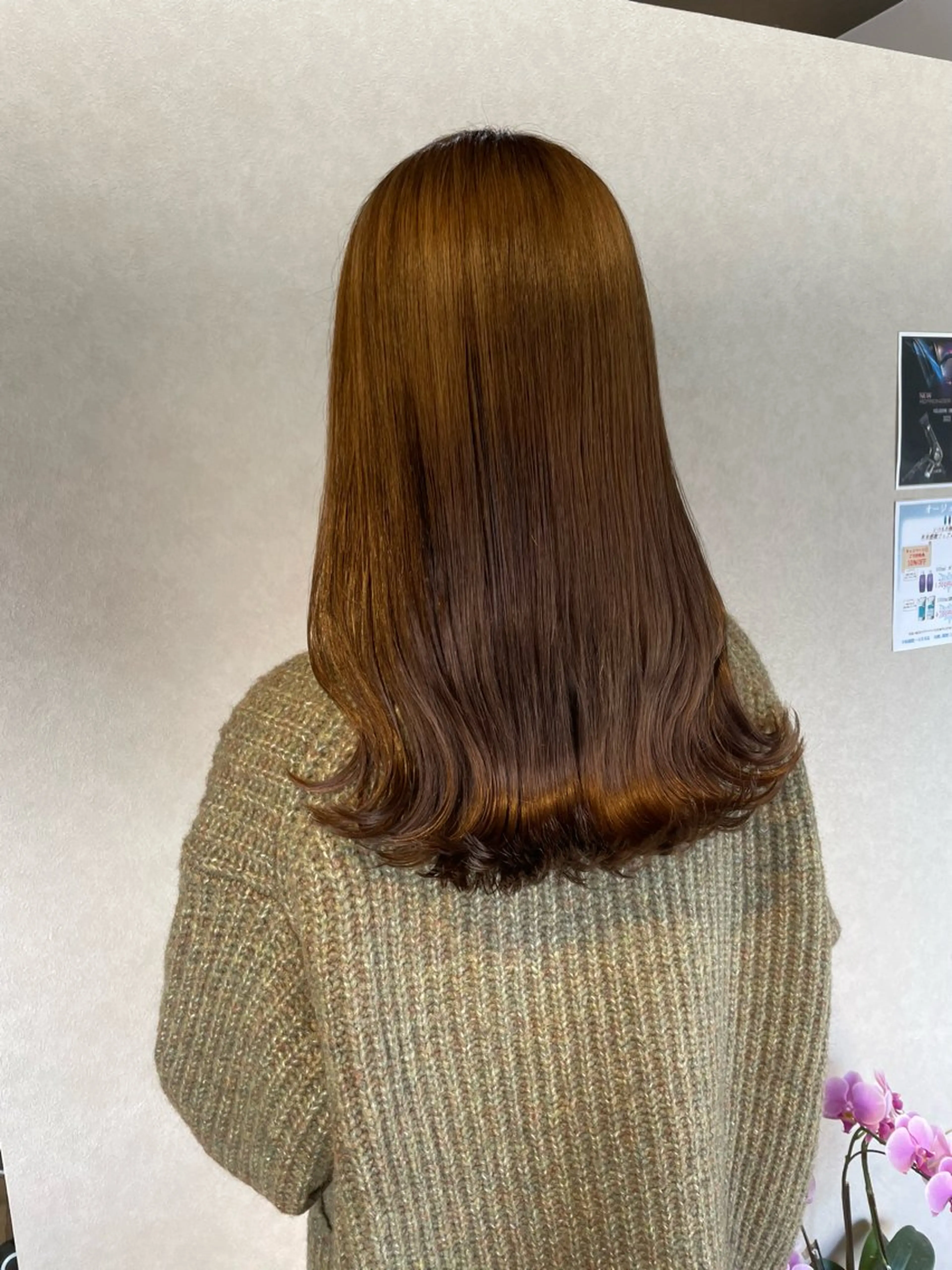 カラーリング全体（白髪染め🉑／ロング料金🈶）の写真