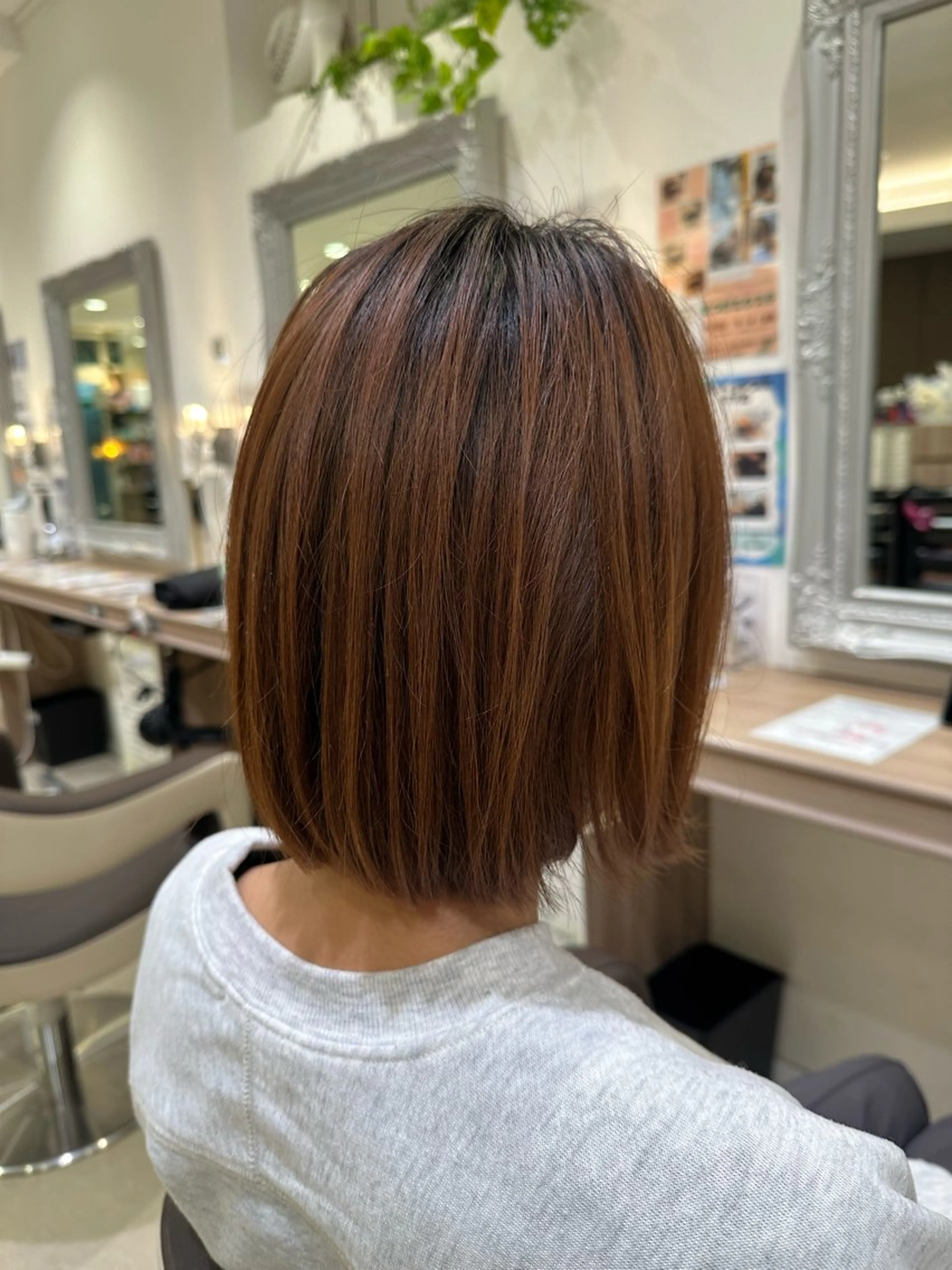 ミディアム アッシュ ヘアカラー Miyu🦄ash メンズカット/まつげのヘアスタイル