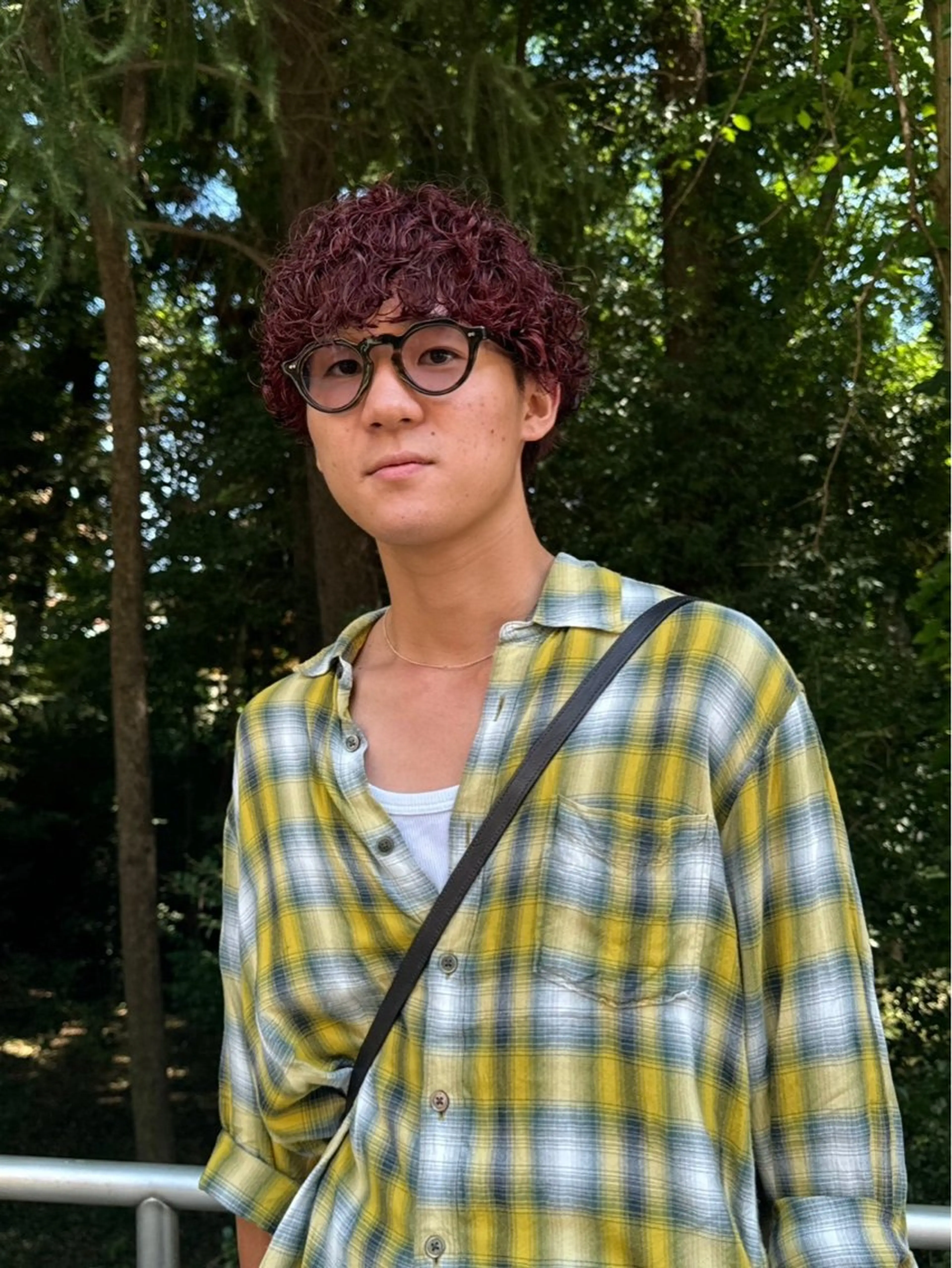 ショート カラー パーマ メンズ ⭐︎ハイトーン /レイヤー✩momoのヘアスタイル