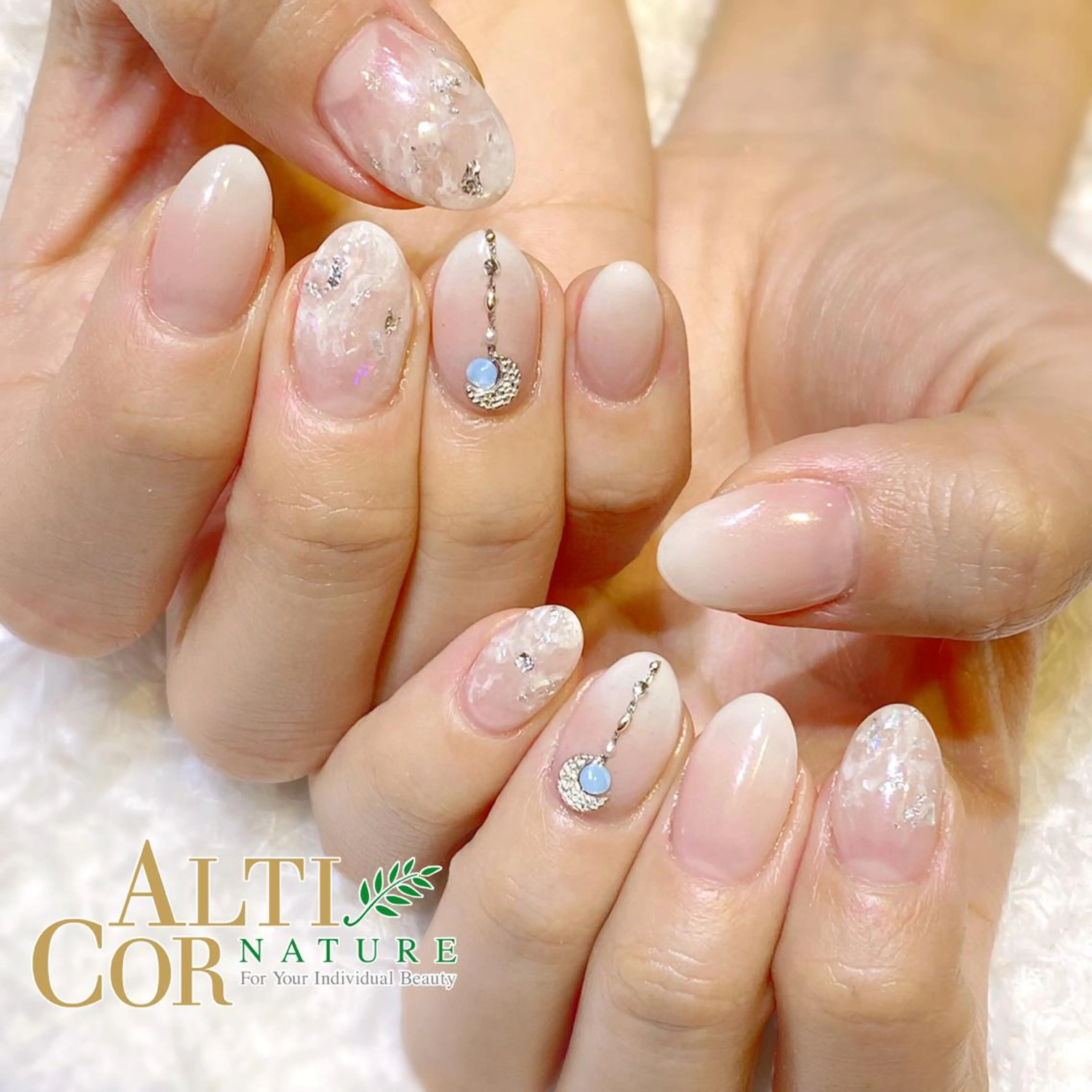 ネイル 持ち込み ハンドネイル ChezEspoir 佐藤のネイルデザイン