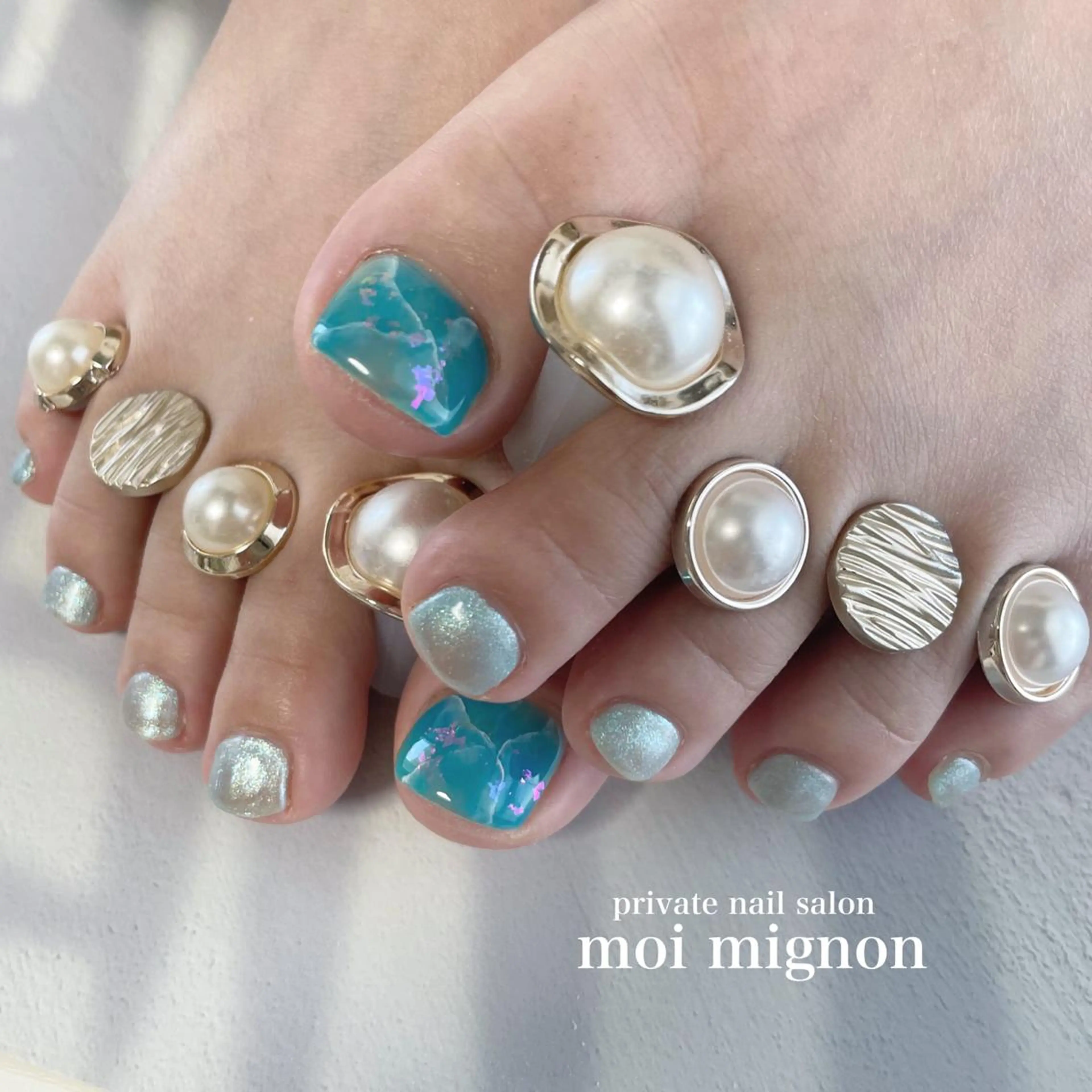 ネイル フットネイル nailist Aki♡のネイルデザイン