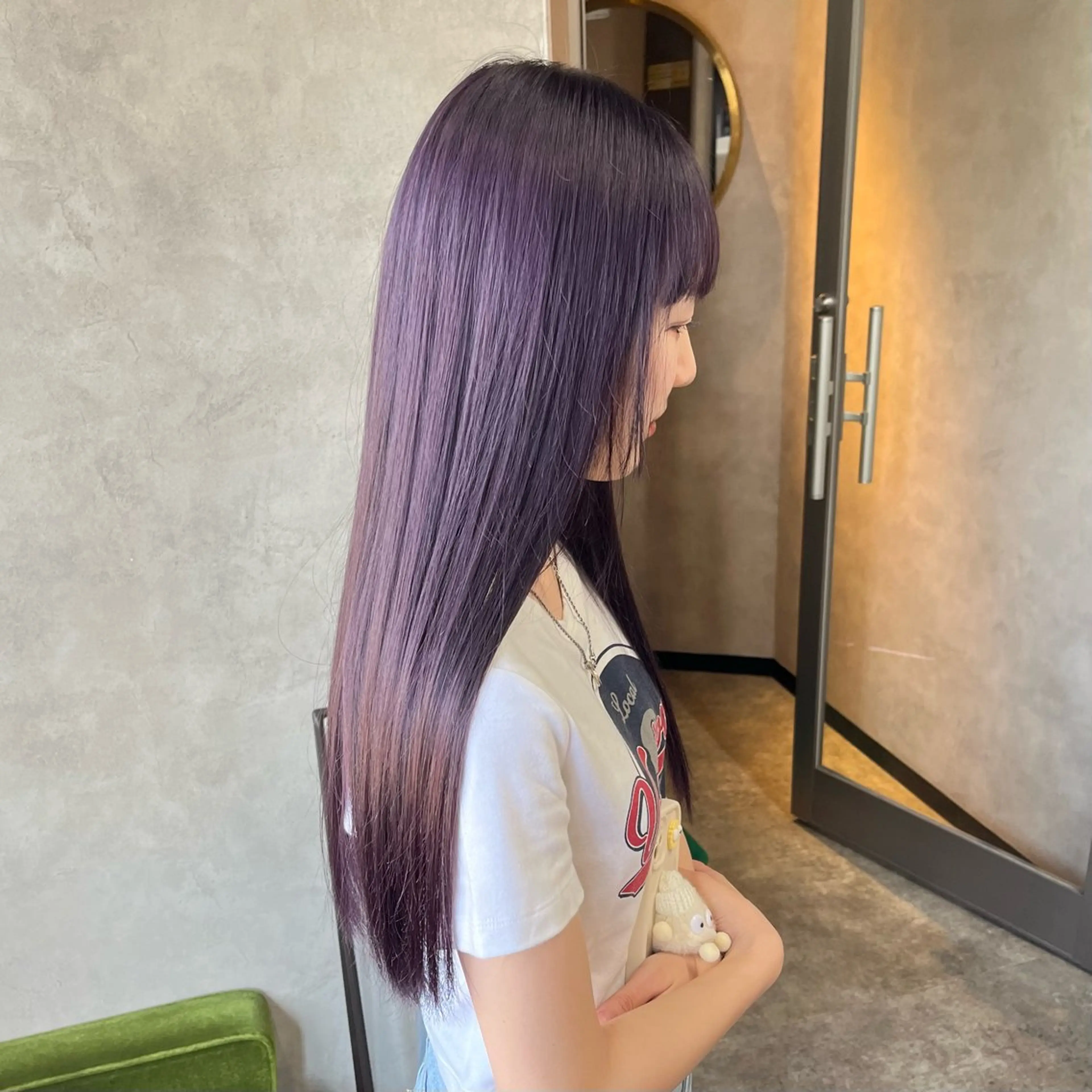 ロング カラー ブリーチ ヘアカラー HAWND hair&life所属・ayane ito / HAWNDのヘアスタイル