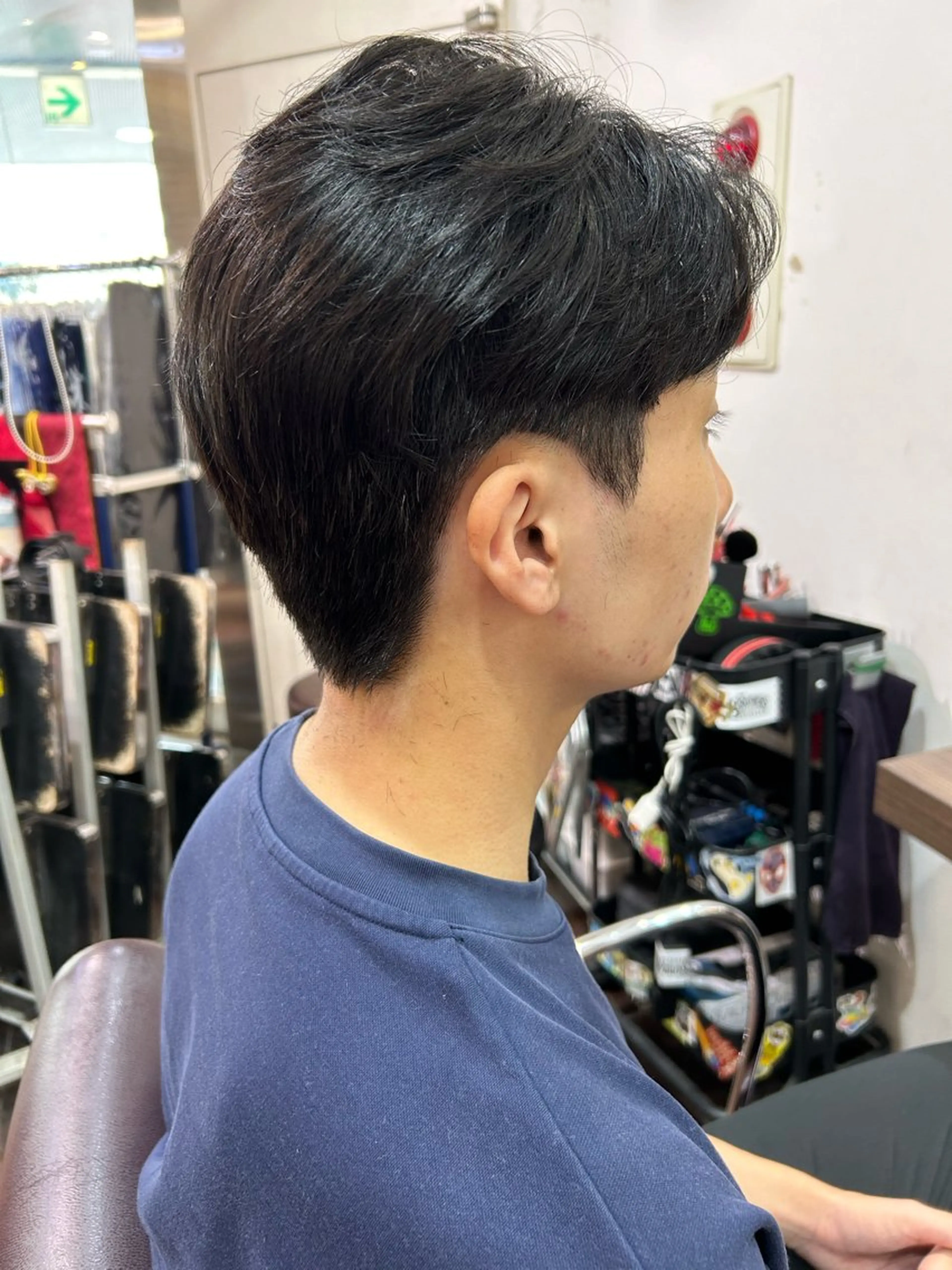 【メンズ人気】【ダウンパーマ＋カット】サイドのボリュームや襟足が浮いてしまう方にオススメ🌟の写真