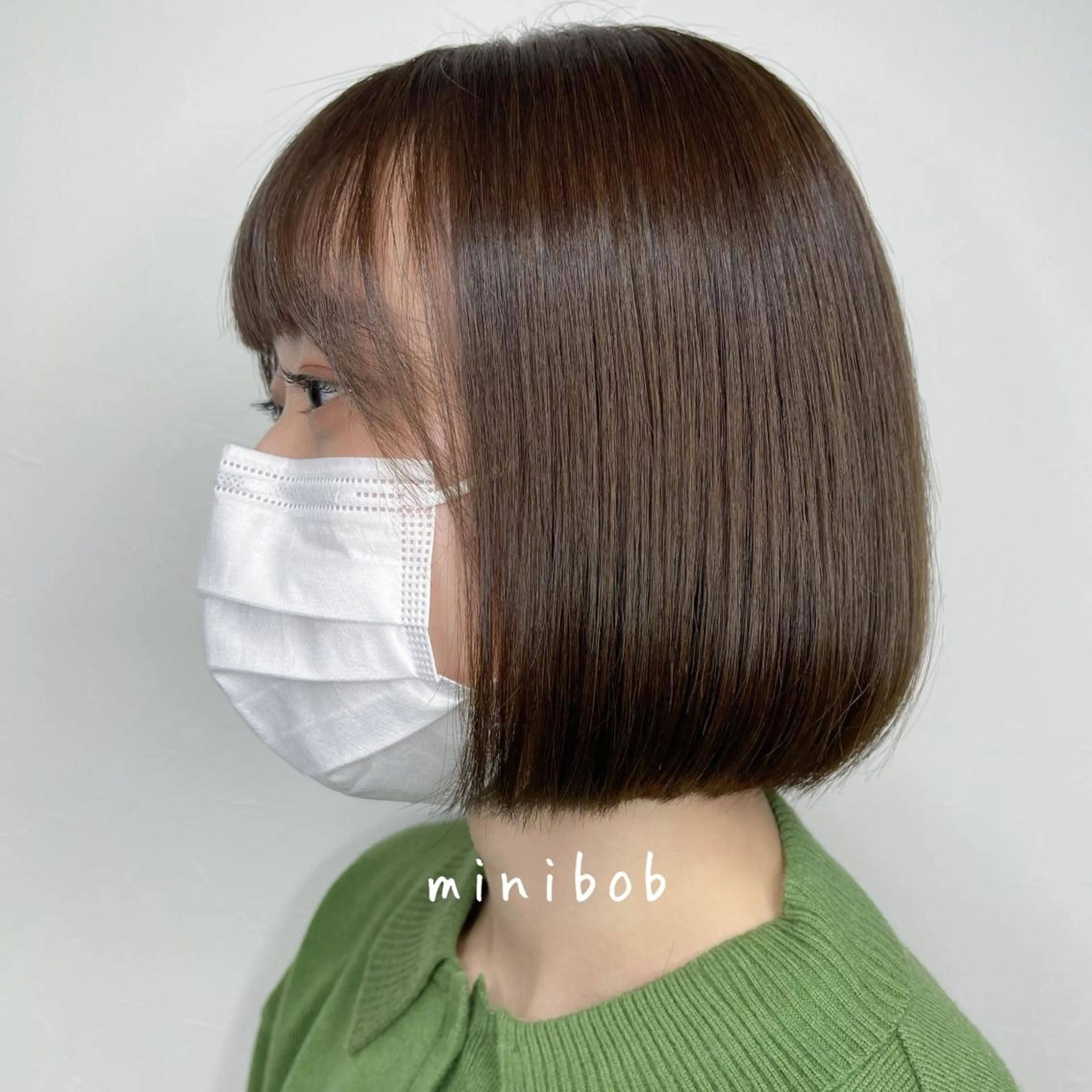 ショート ボブ 髪質改善 トリートメント カット ヘアカラー 縮毛矯正 Jewel Box所属・髪質改善ストレート 特化⭐️杉本奈稀沙のヘアスタイル